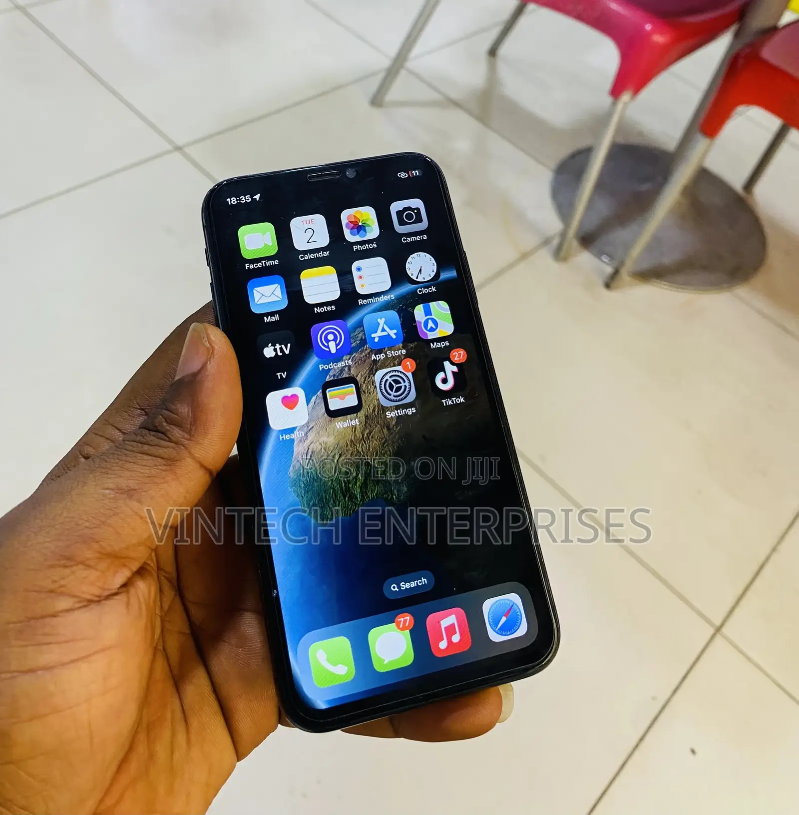 Apple iPhone X 64 GB Black
