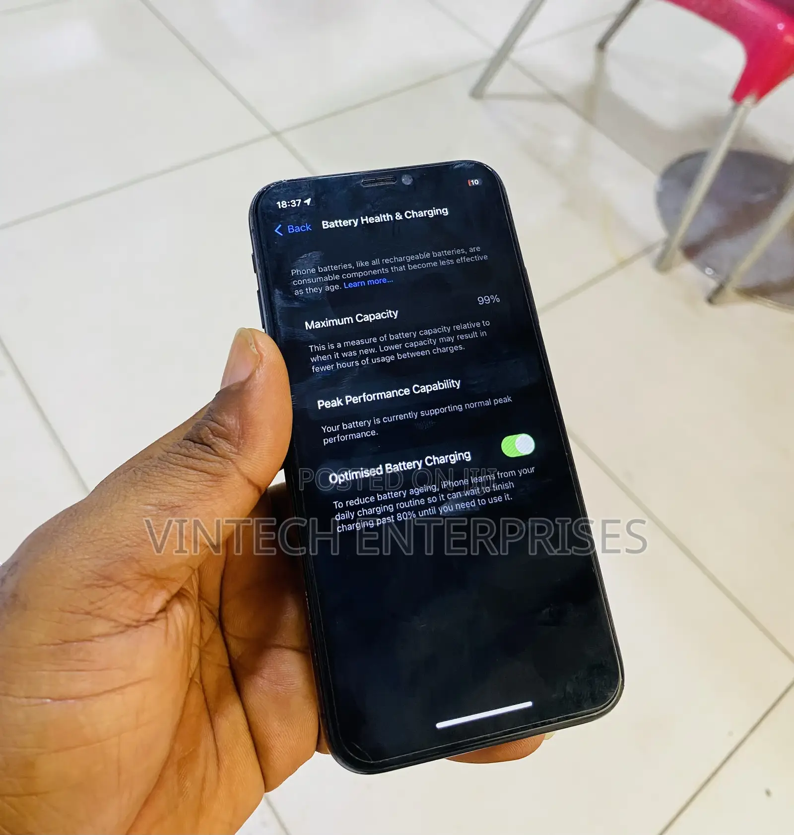 Apple iPhone X 64 GB Black