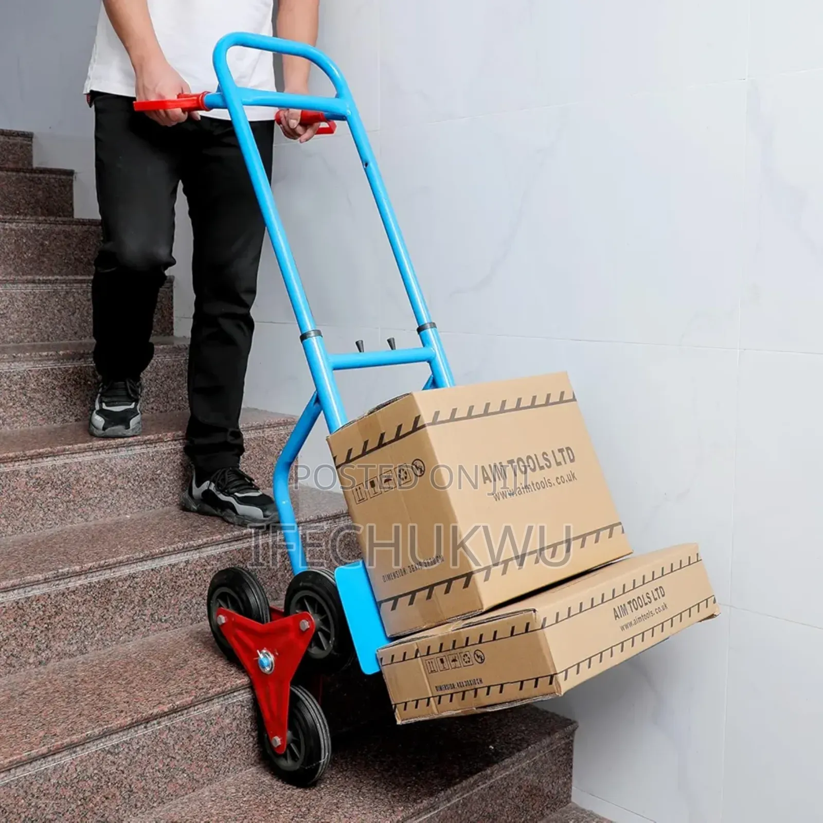 Folding Hand Truck for Climbing Stairs 300kg