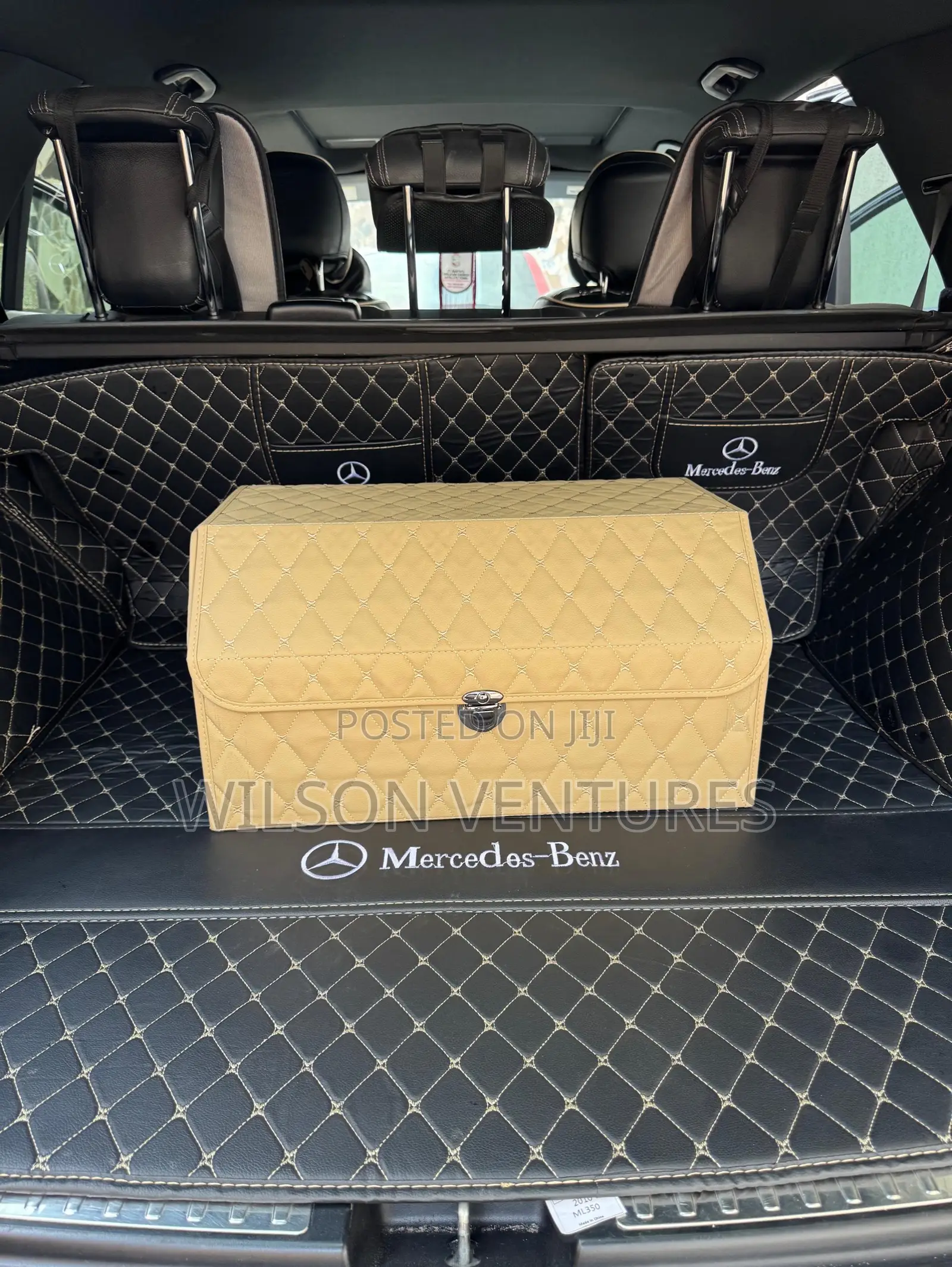 Combo Booth Mat For Benz Ml And Booth Organizer
