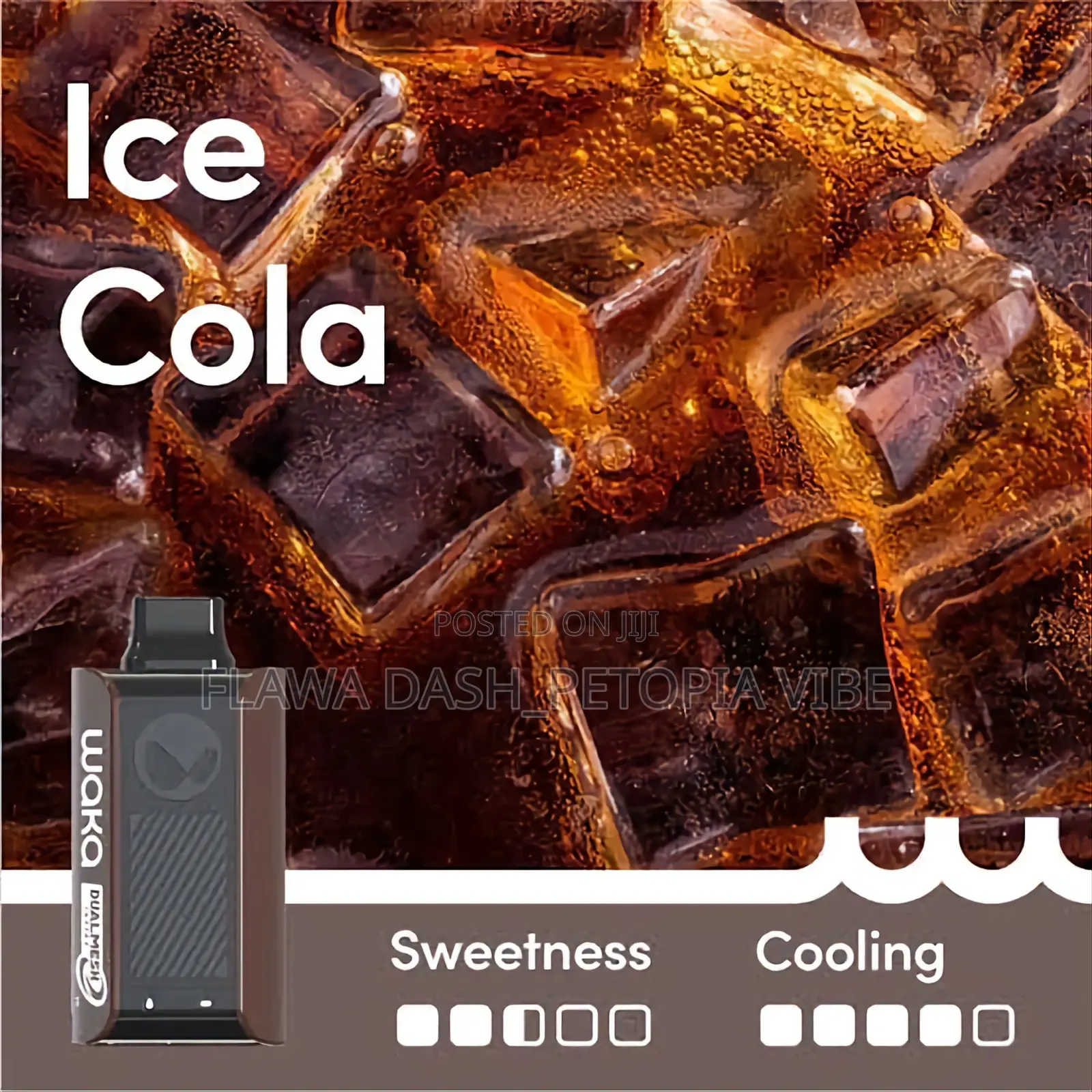 Waka Sopro 10000puffs Rechargeable Vape Device Ice Cola Flavour