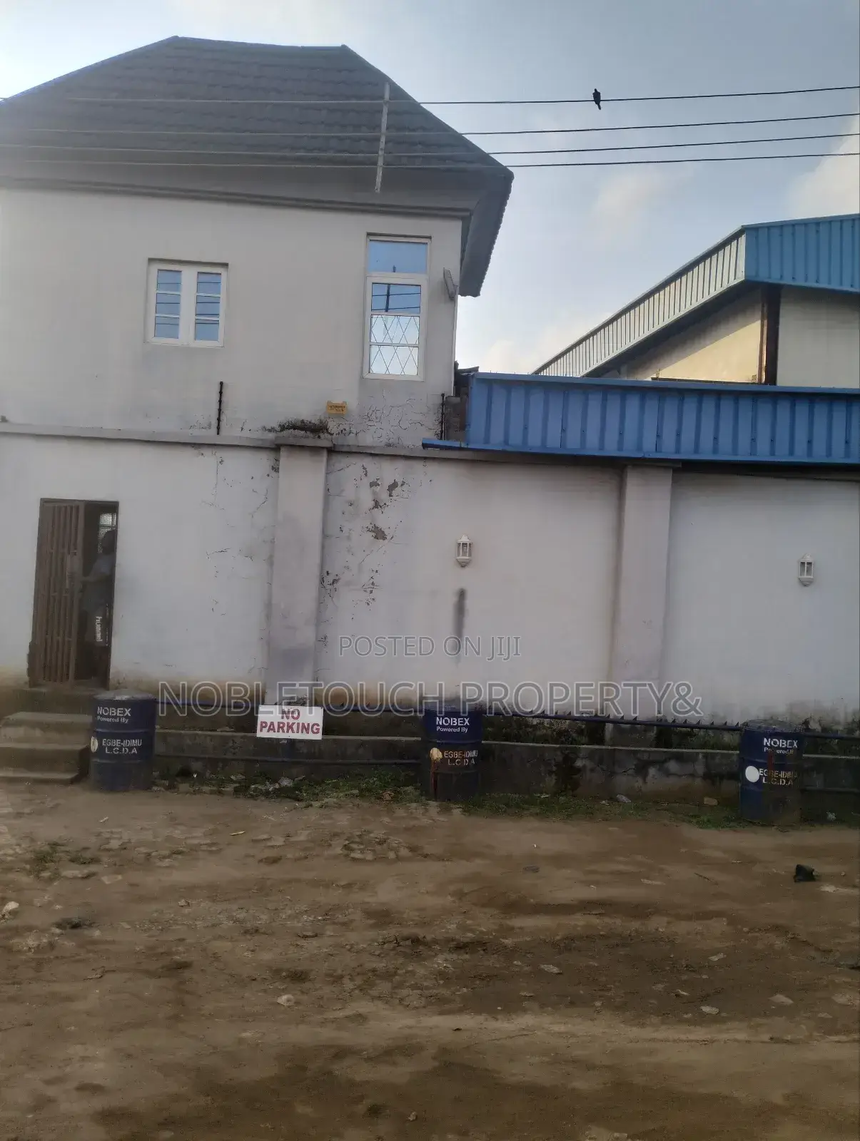 An Industrial Factory/Warehouse Off the Major Road at Ikotun Idimu