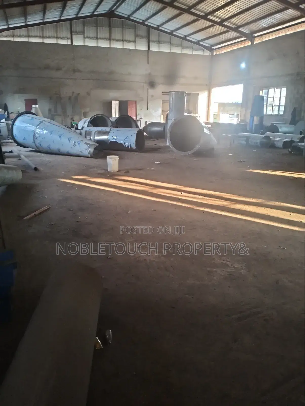 An Industrial Factory/Warehouse Off the Major Road at Ikotun Idimu