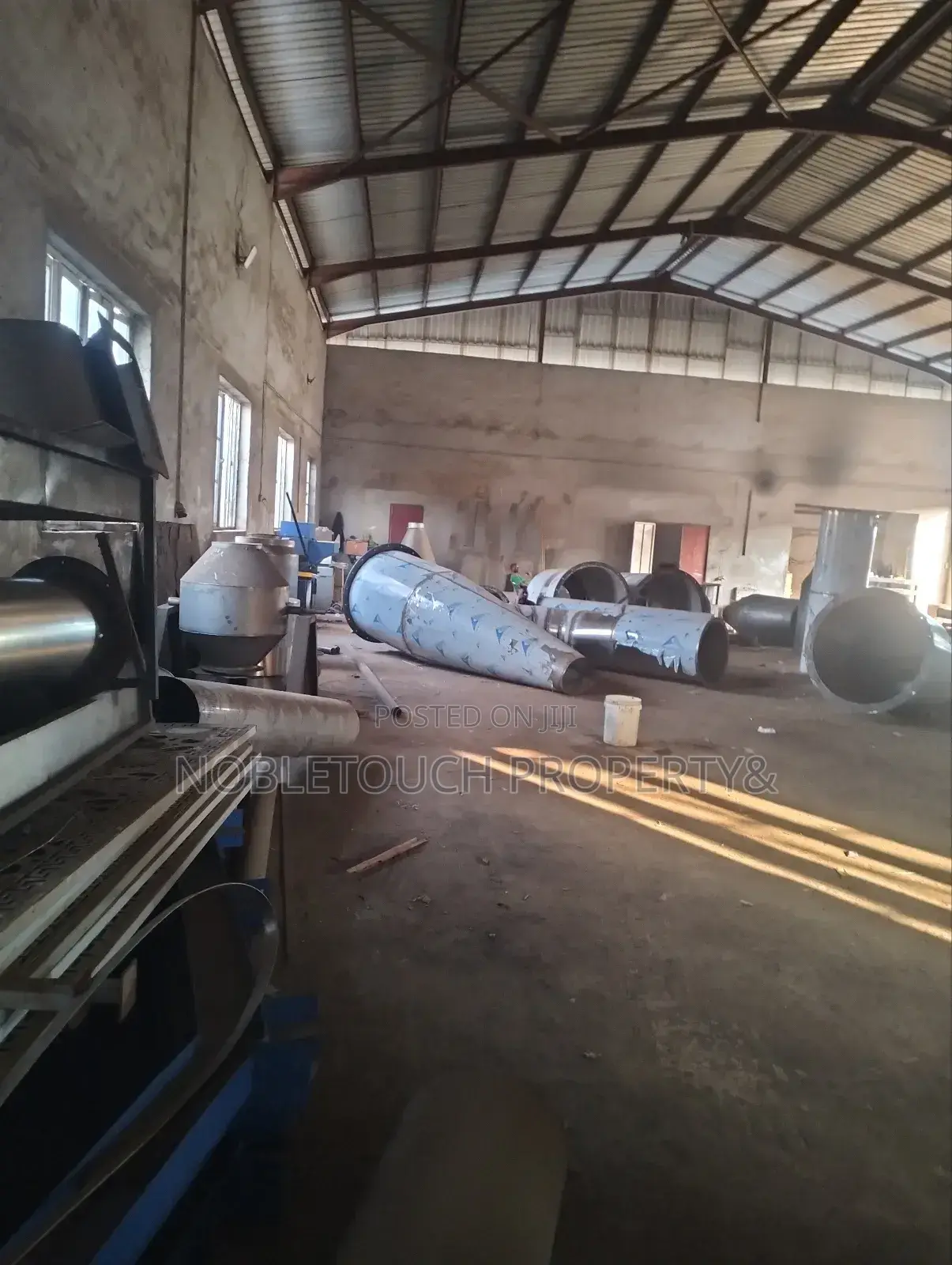 An Industrial Factory/Warehouse Off the Major Road at Ikotun Idimu