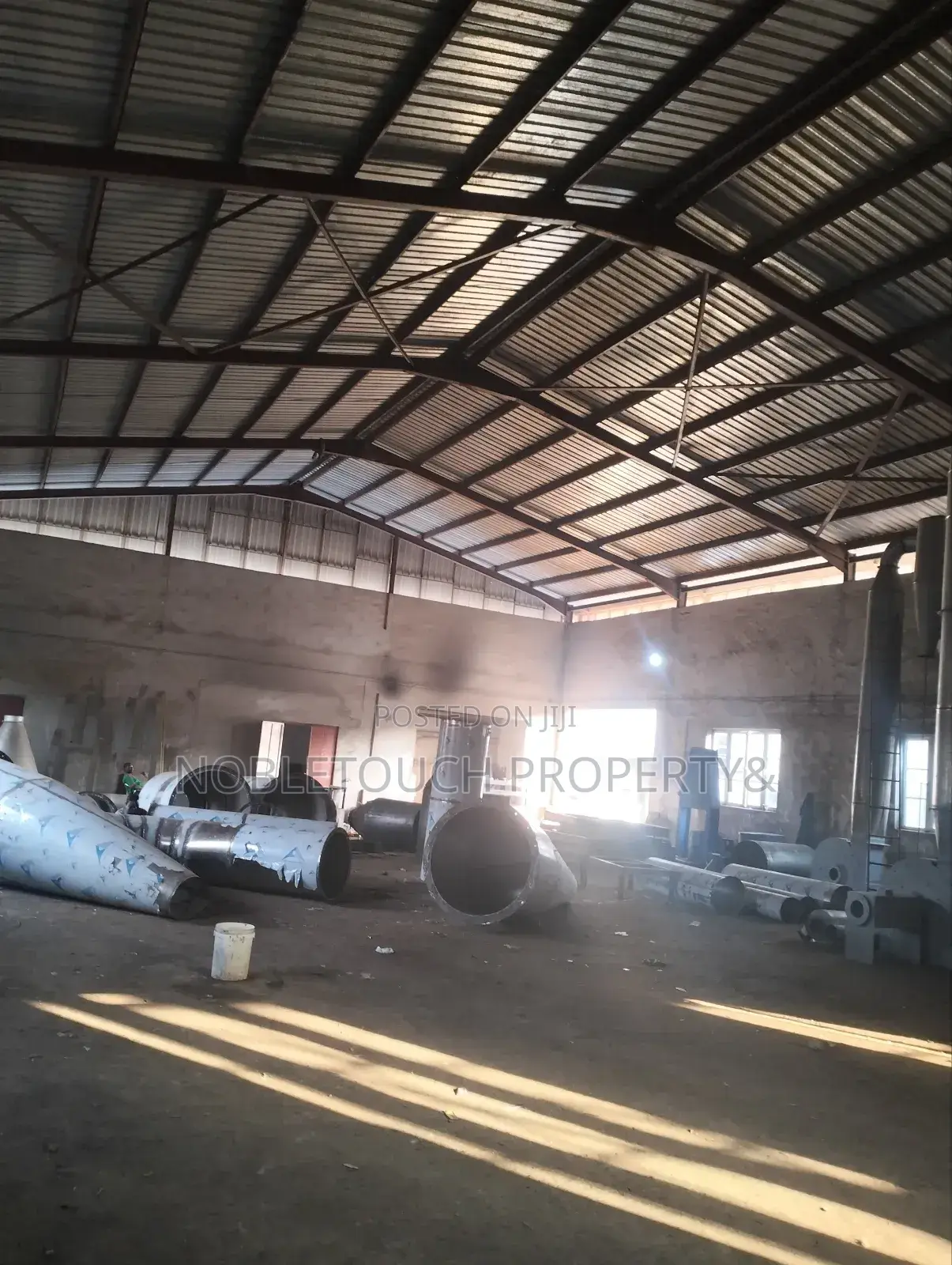An Industrial Factory/Warehouse Off the Major Road at Ikotun Idimu