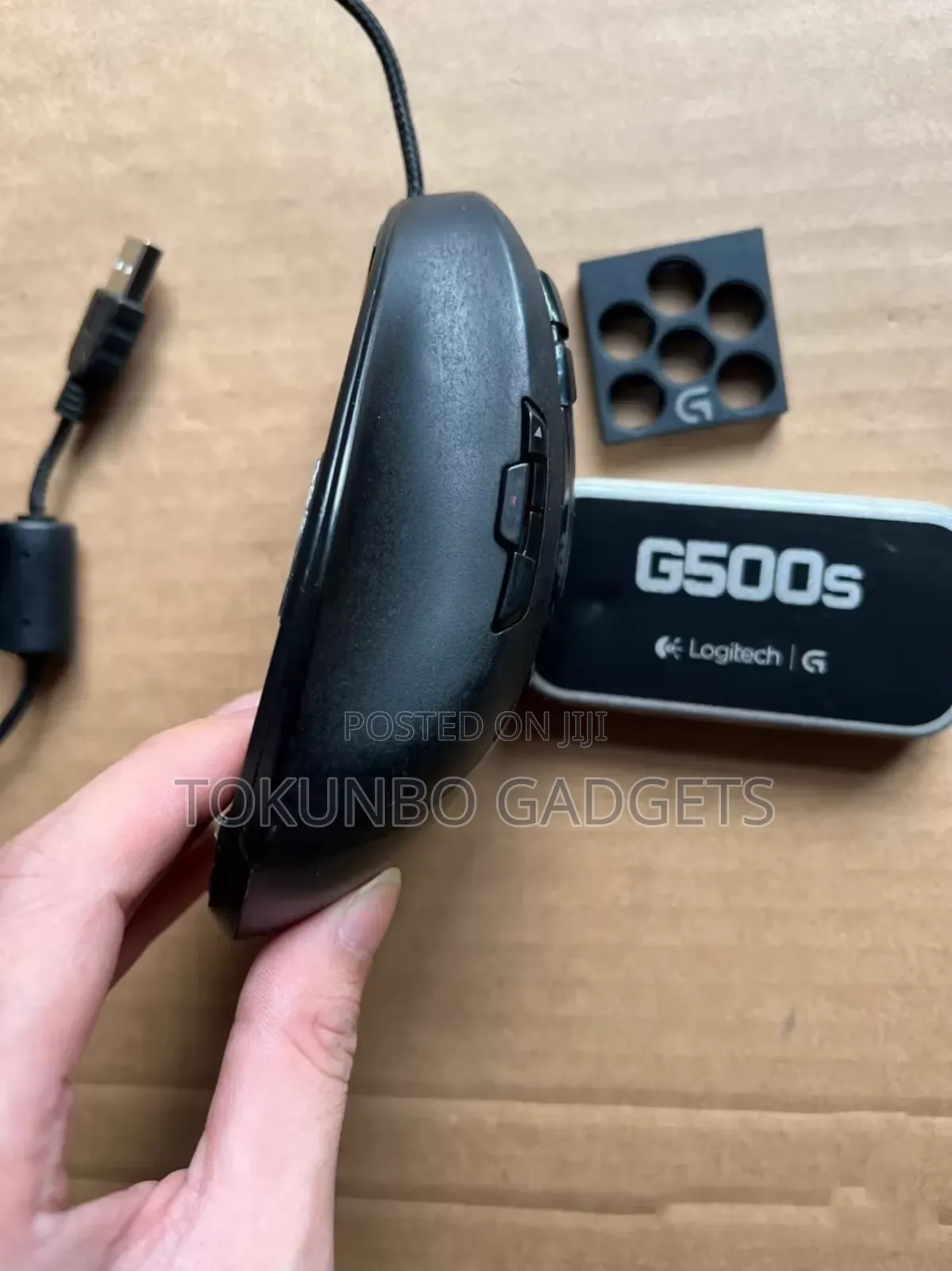 Logitech G500s Laser Gaming Mouse With Adjustable Weight Tuning