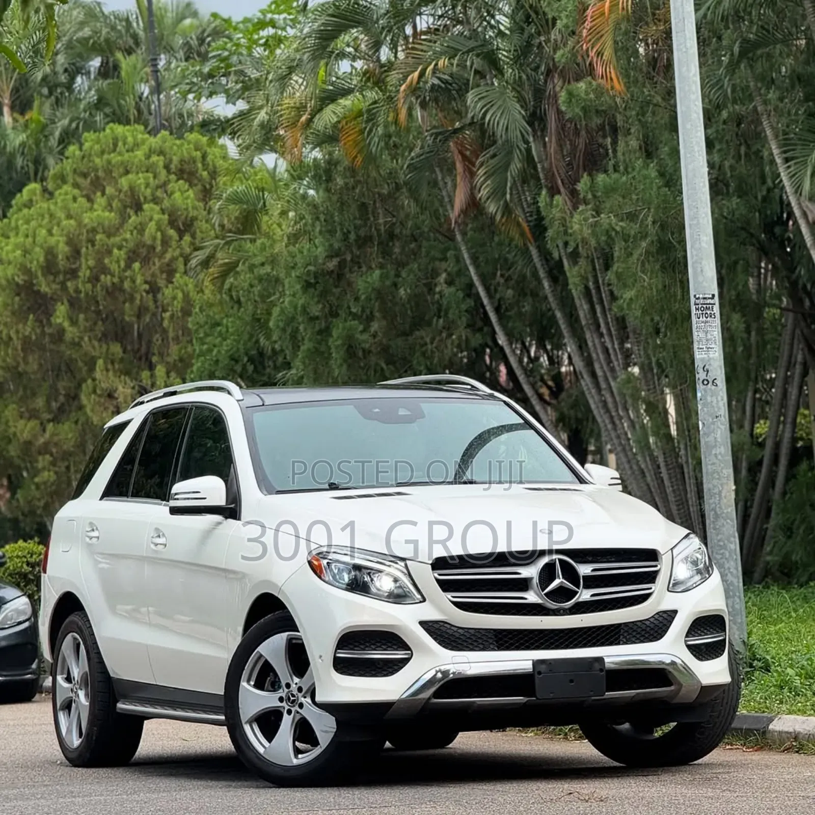 Mercedes-Benz GLE-Class GLE 350d 4MATIC 2017 White