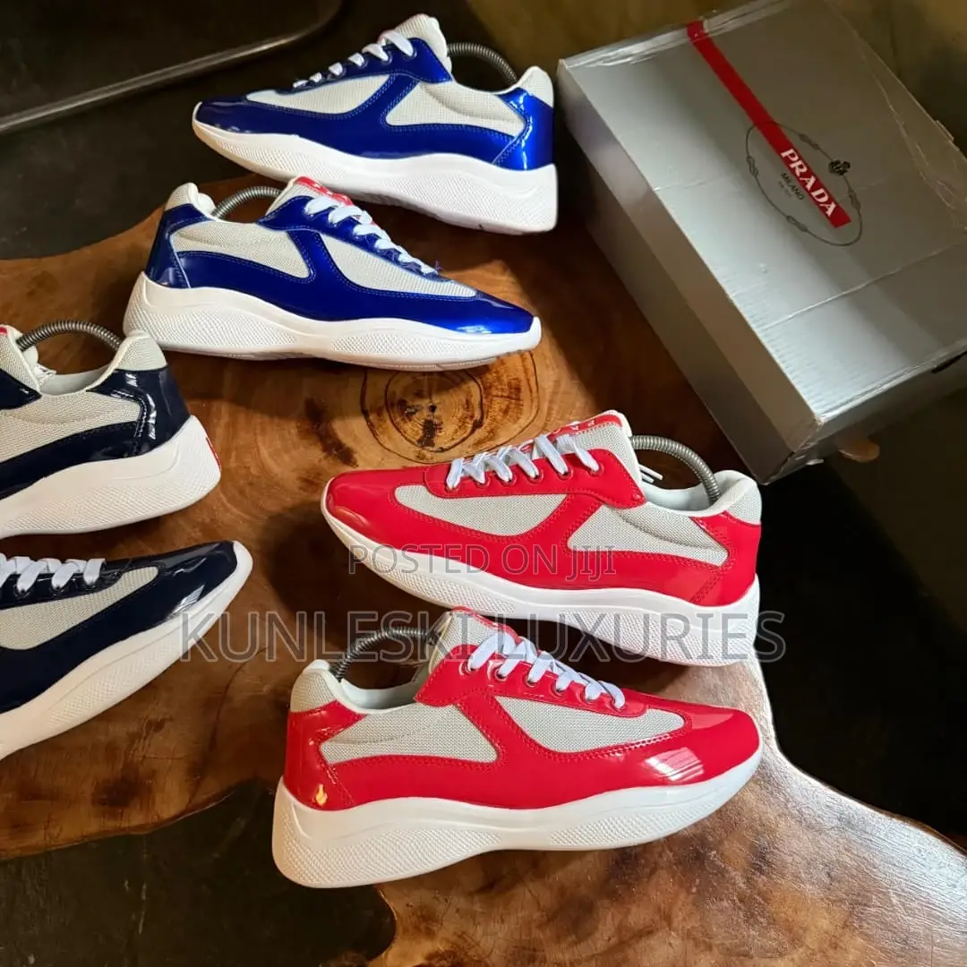 Original Prada American Cup Sneakers Collections