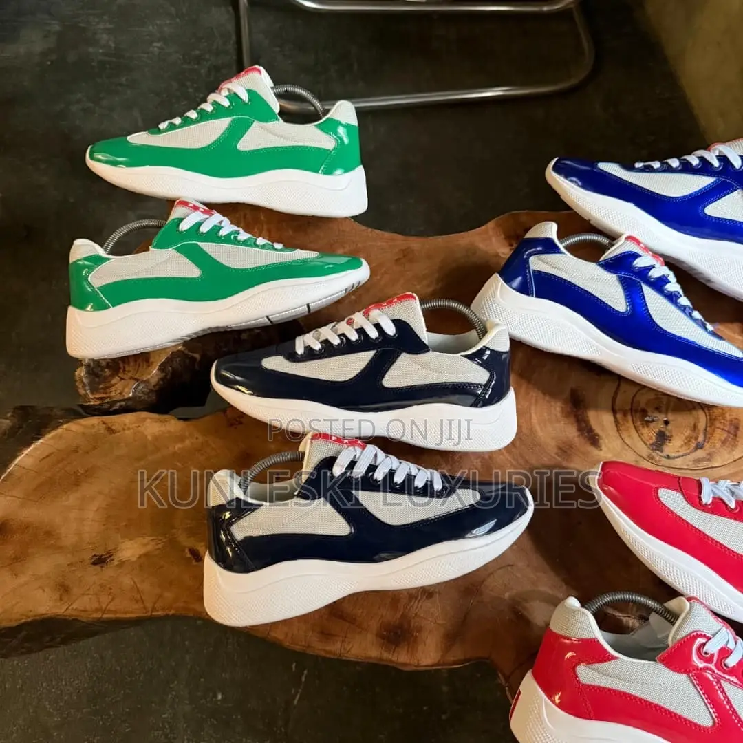Original Prada American Cup Sneakers Collections