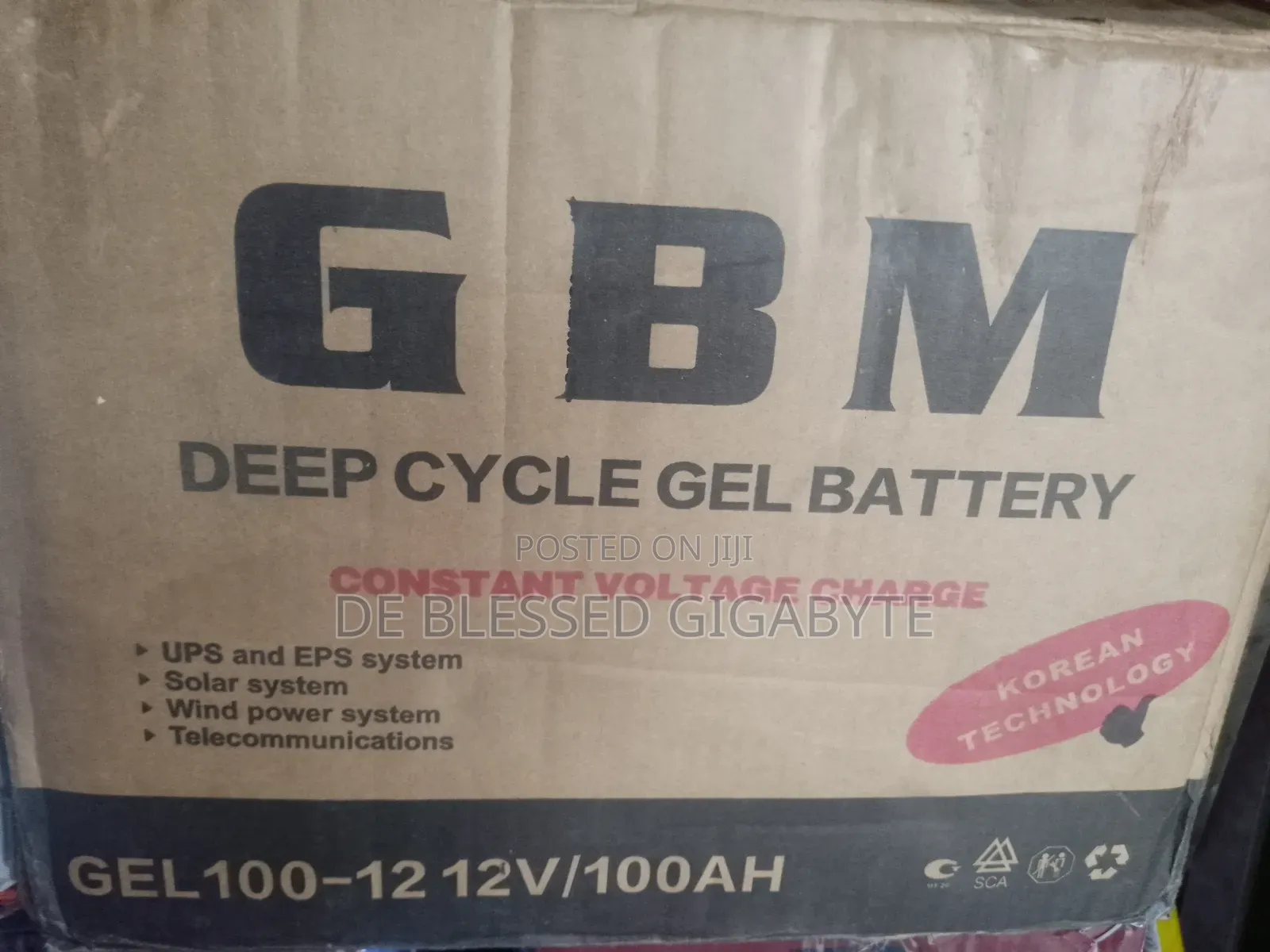 100ah 12v Deep Cycle Battery