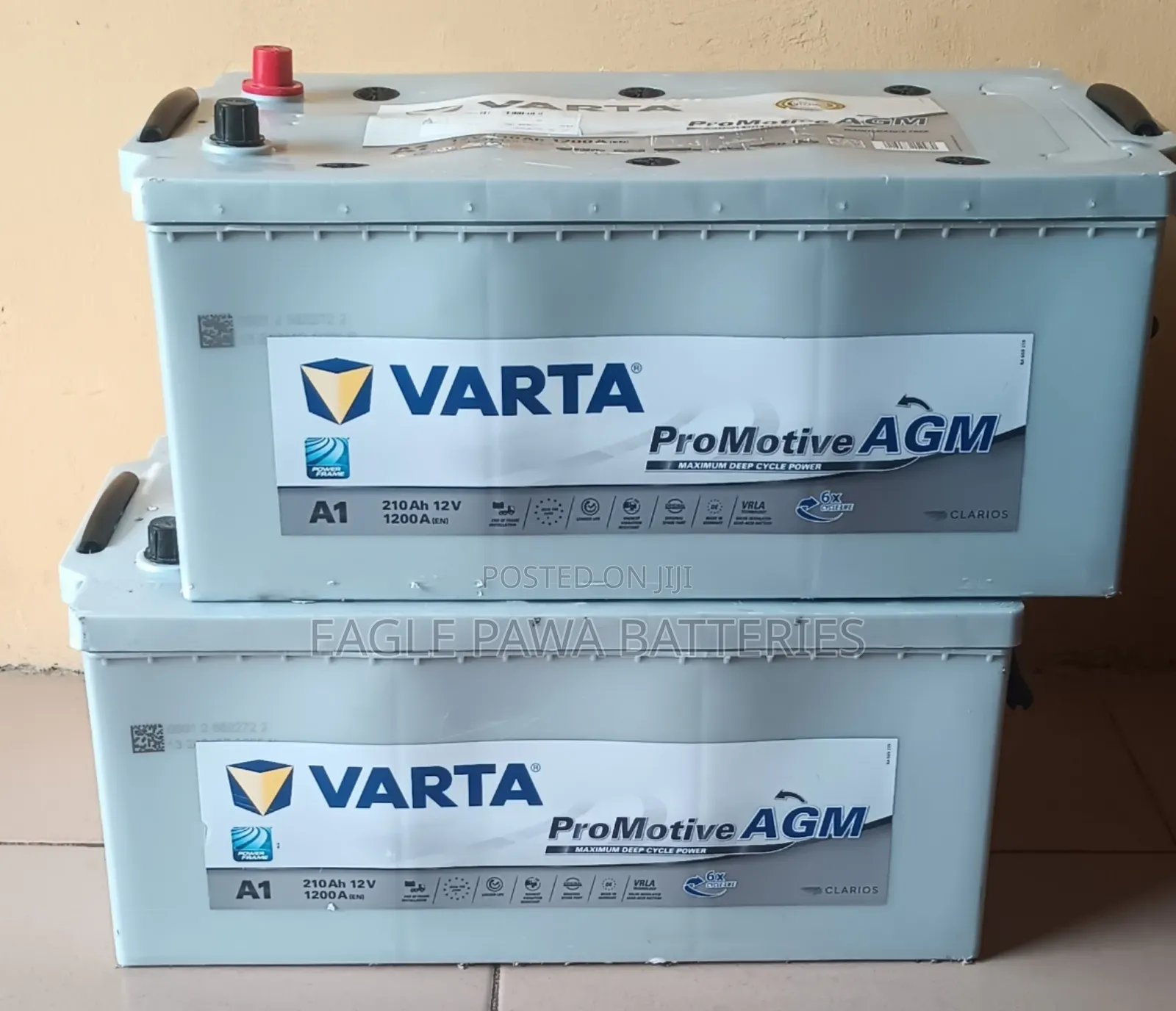 Varta Agm Battery 210ah