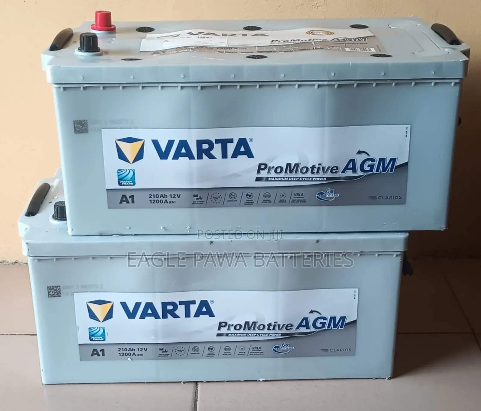 Varta Agm Battery 210ah