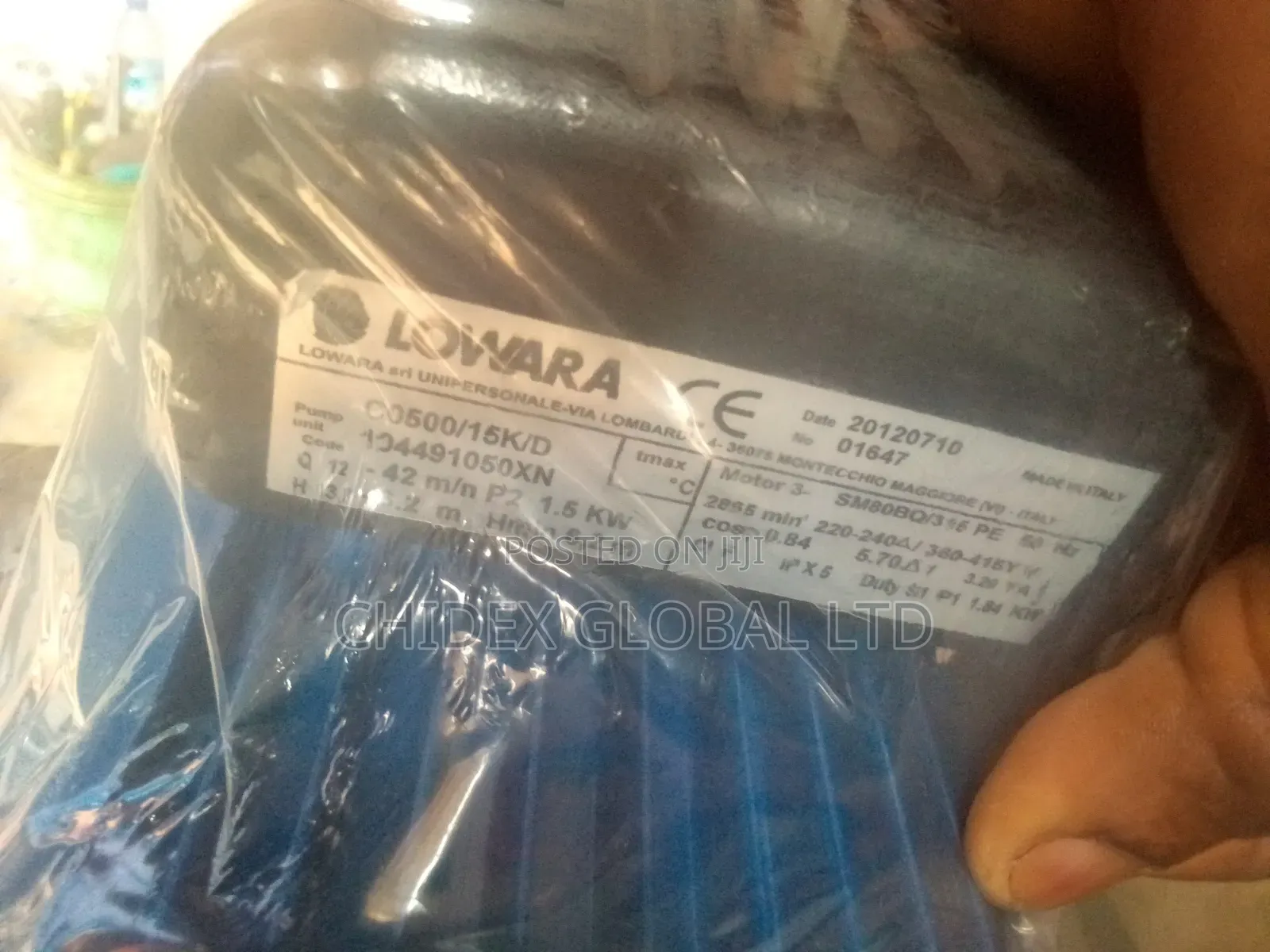 Original Brand New Lowara Pump 1.5kw 2hp