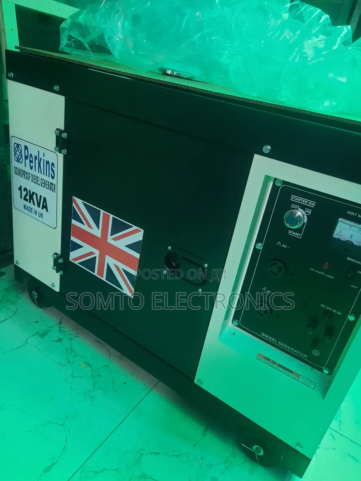 12kva Original Perkins Soundproof Generator With 100%Copper Coir