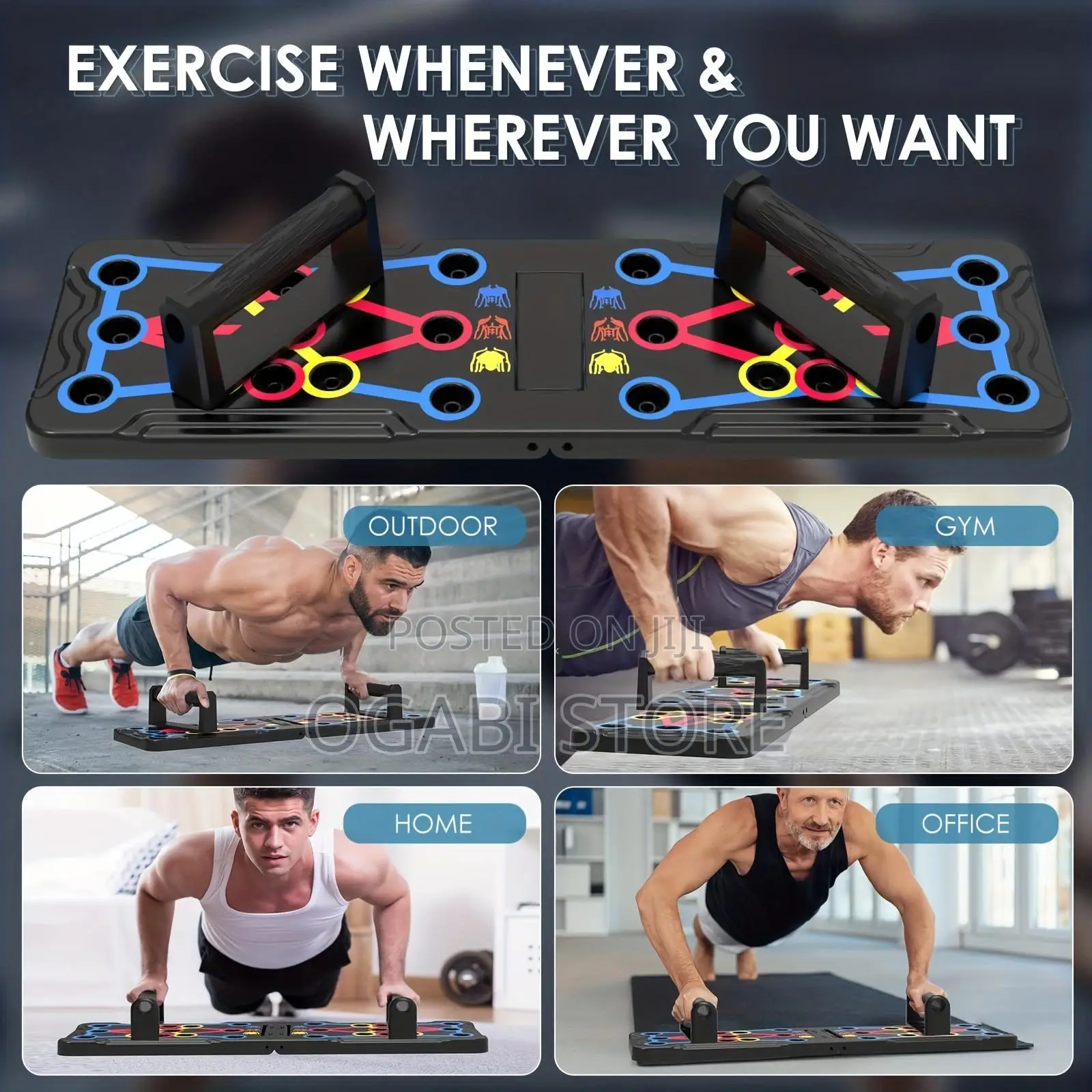 Foldable Push Up Board