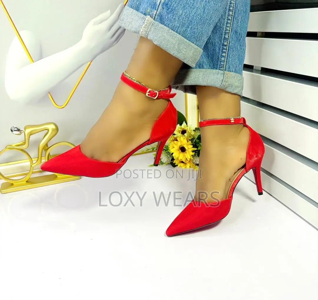 Ladies Luxury Back Cover Heels