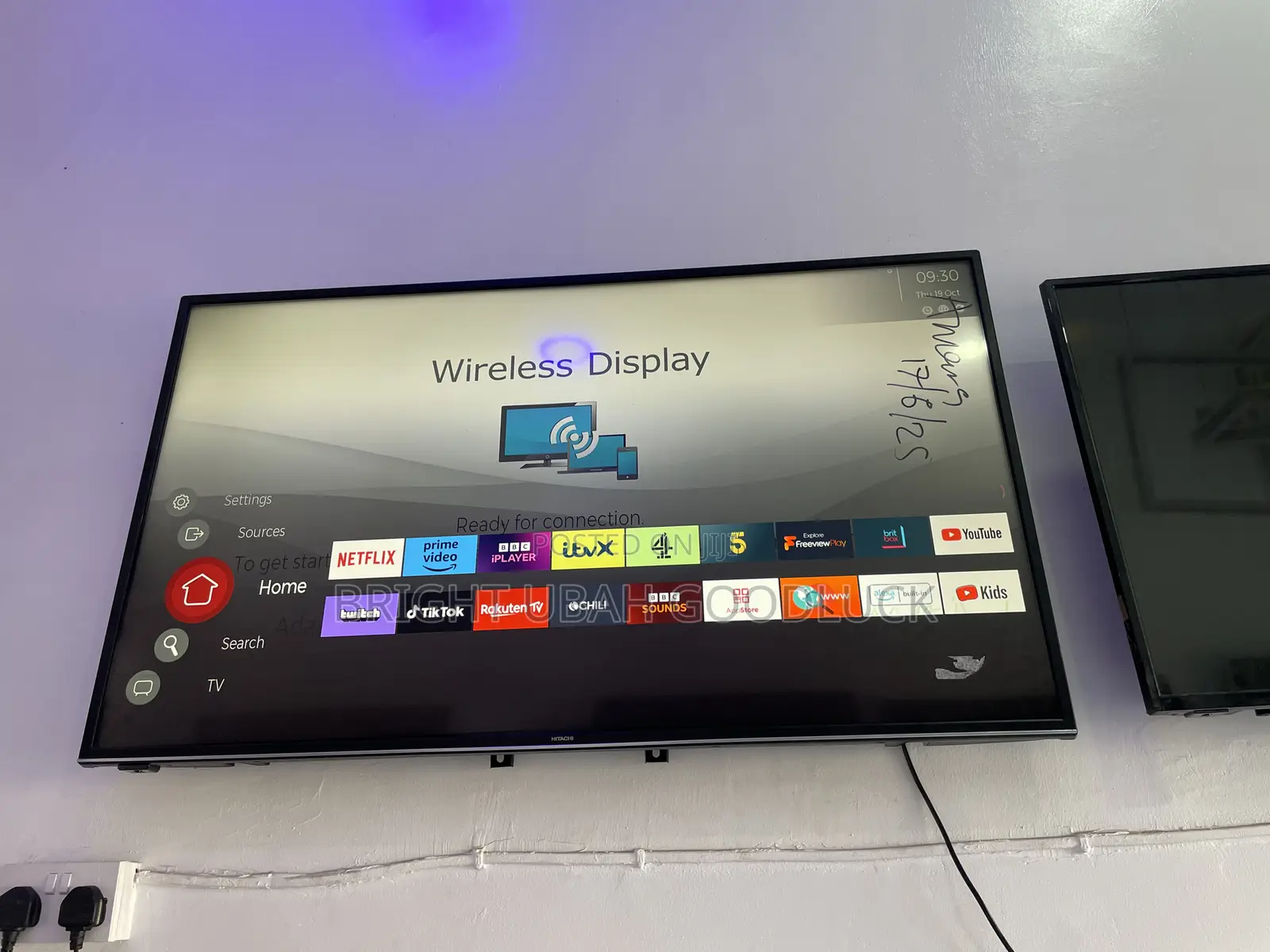 Hitachi 50 Inches Smart Tv Altra Tv Mirroring Casting Free Netflix