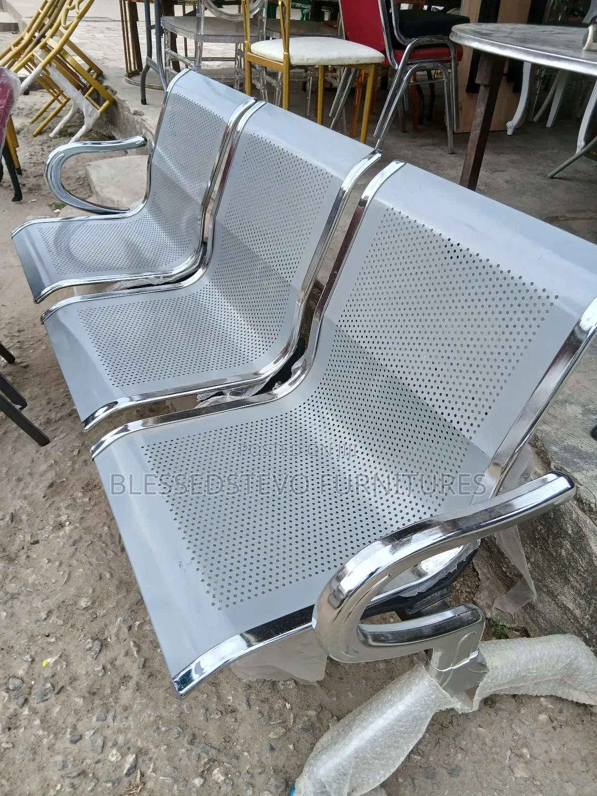 Stainless Steel Airport Chair