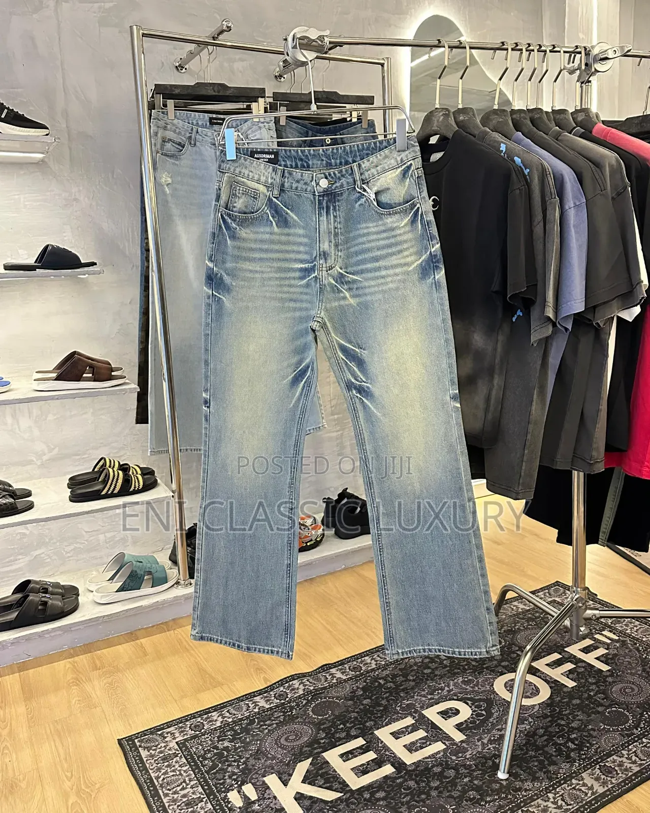 Super High Quality Luxury Cargo Men's Jeans Well Branded Package