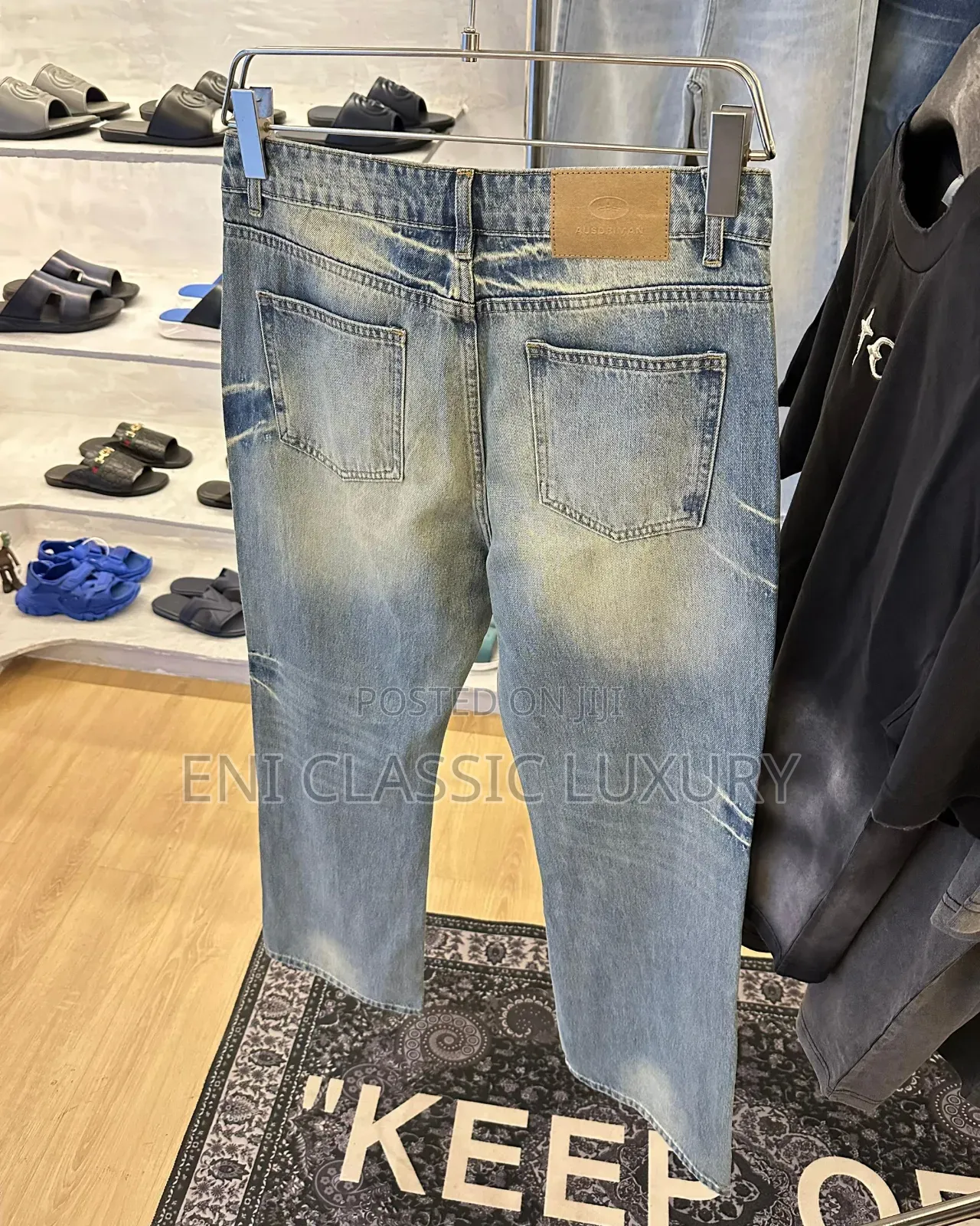 Super High Quality Luxury Cargo Men's Jeans Well Branded Package