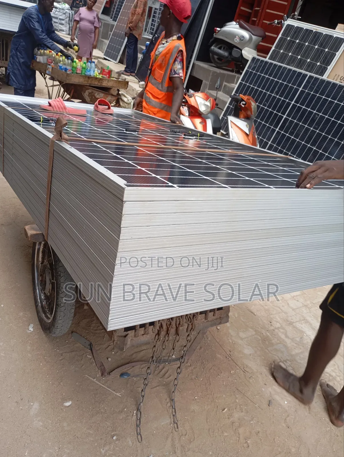 Monosola Panels Front And Back Charging 650w Available