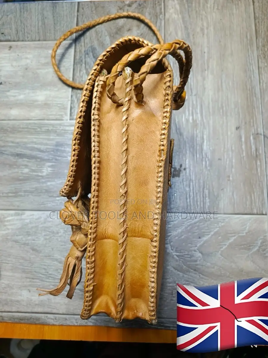 Mens Antique Genuine Alligator Bag