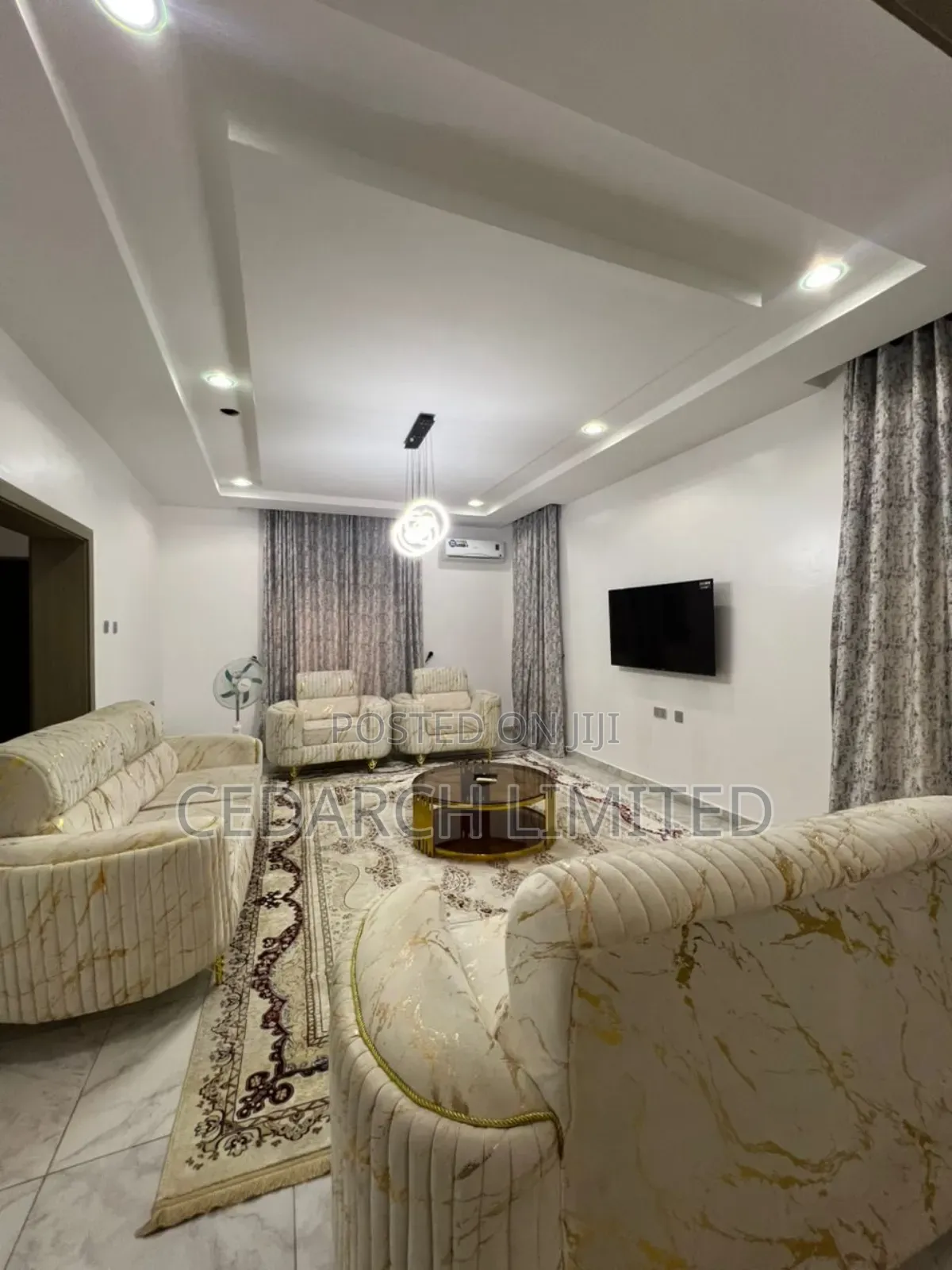 Furnished 4bdrm Townhouse / Terrace in Katampe Extension for rent