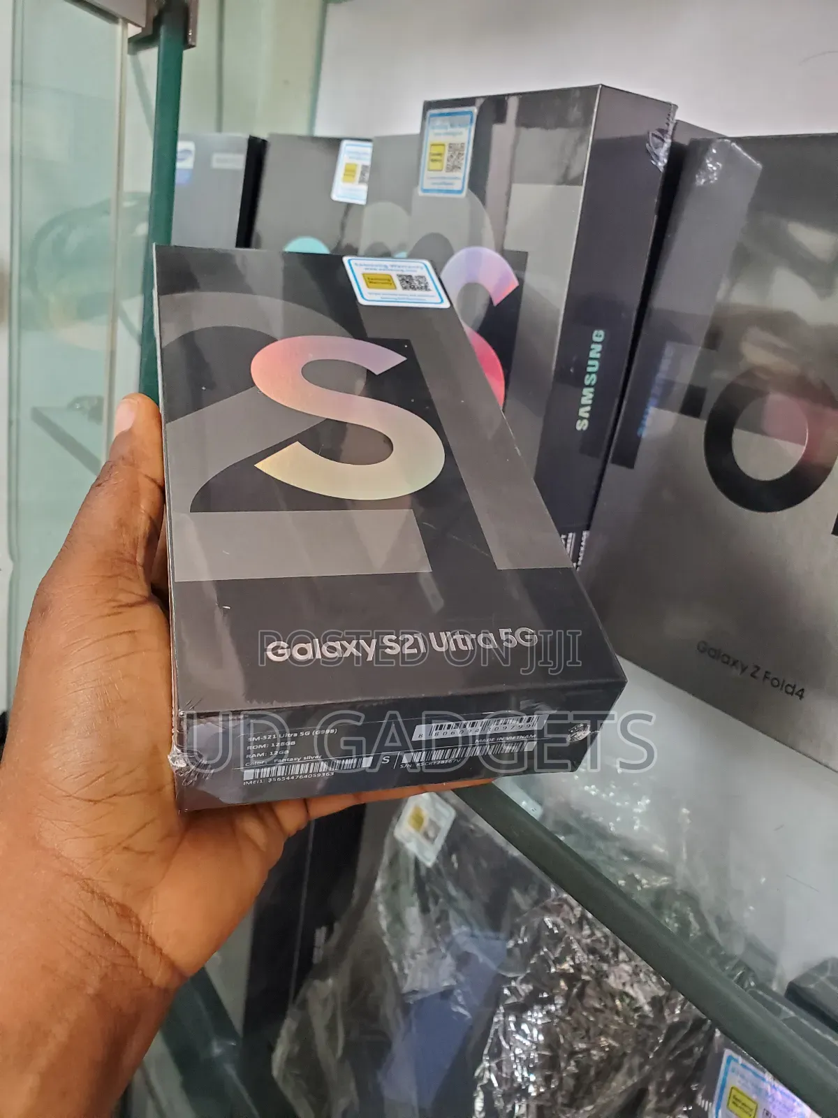 New Samsung Galaxy S21 Ultra 5G 128 GB Silver