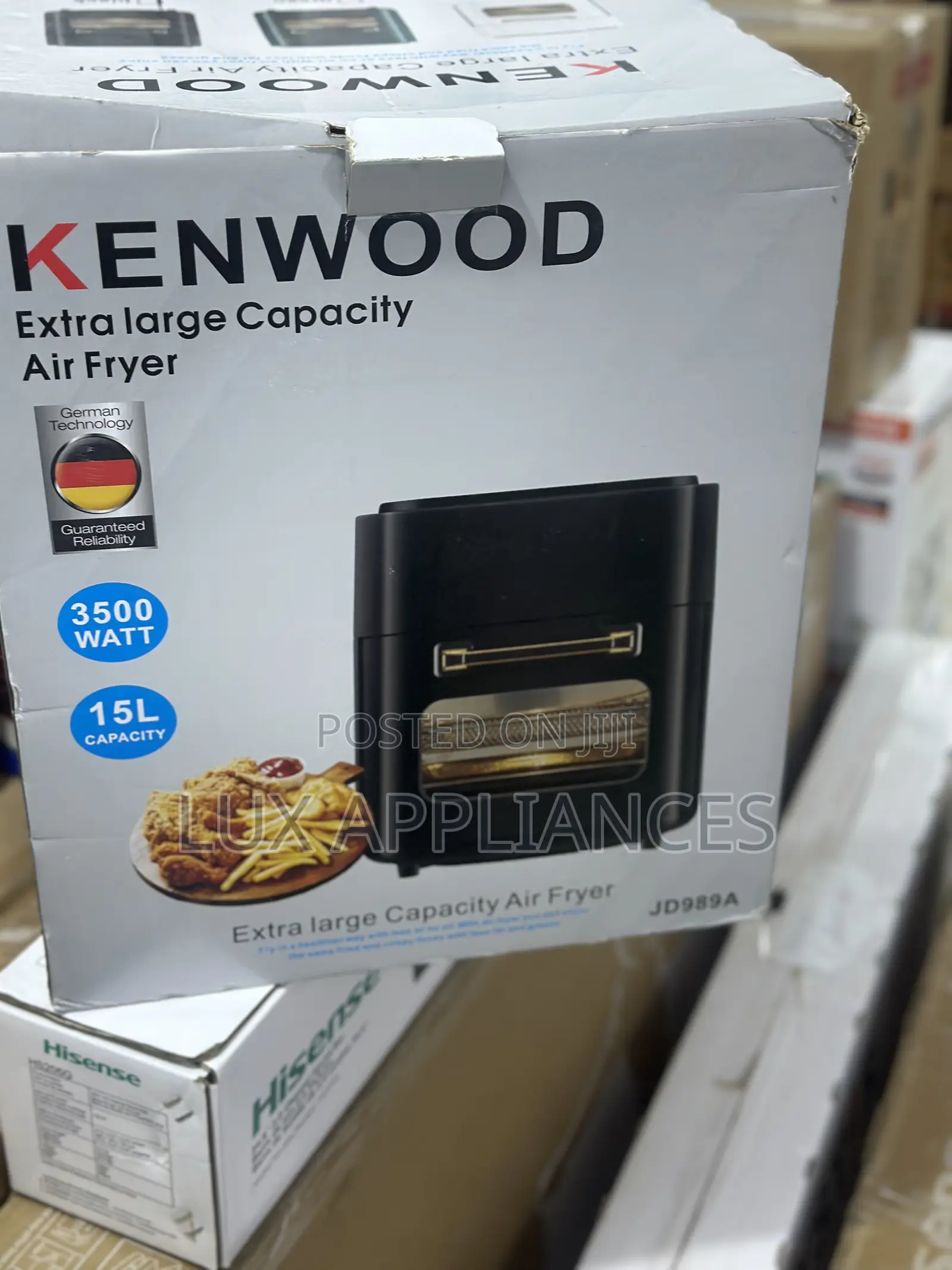 Kenwood Easy Setup 15l Air Fryer Oven