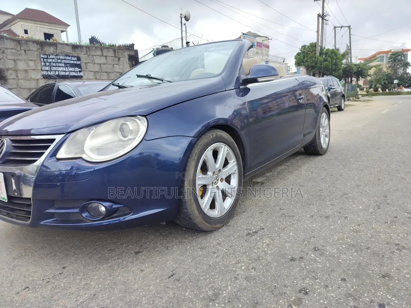 Volkswagen Eos 2.0 FSi 2008 Blue