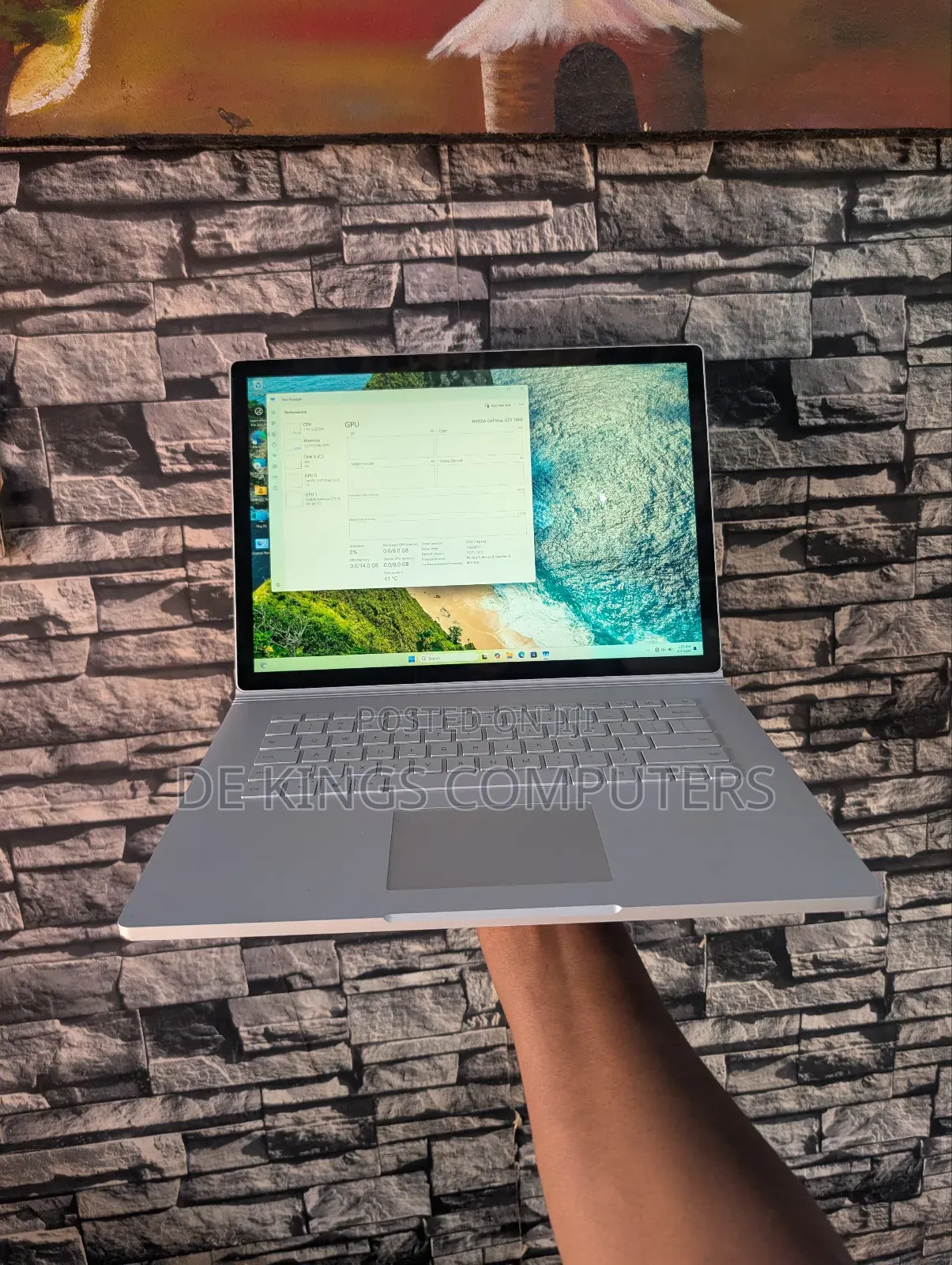 Laptop Microsoft Surface Book 2 16GB Intel Core i7 SSD 256GB