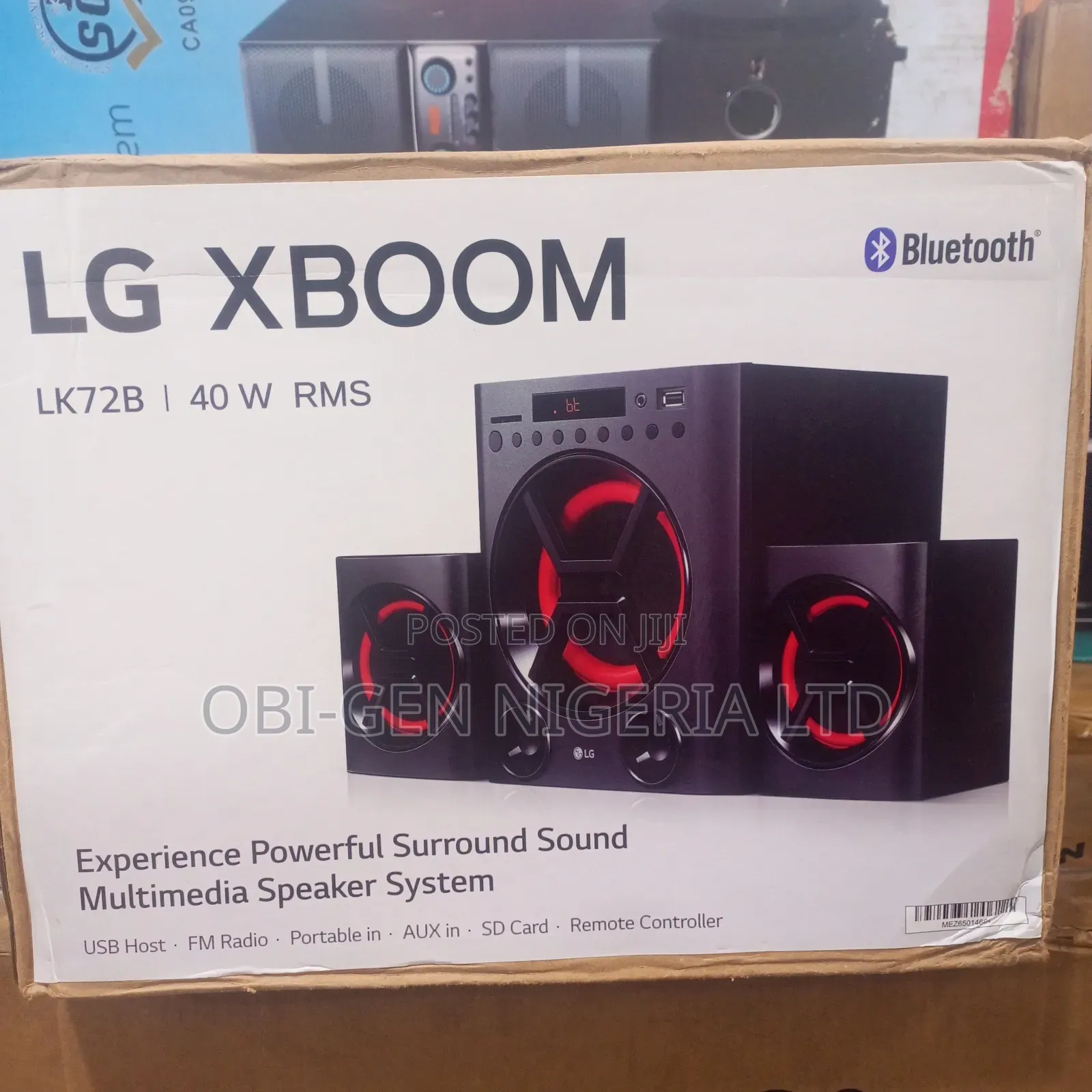 Lg Xboom Lk72b 40w Set