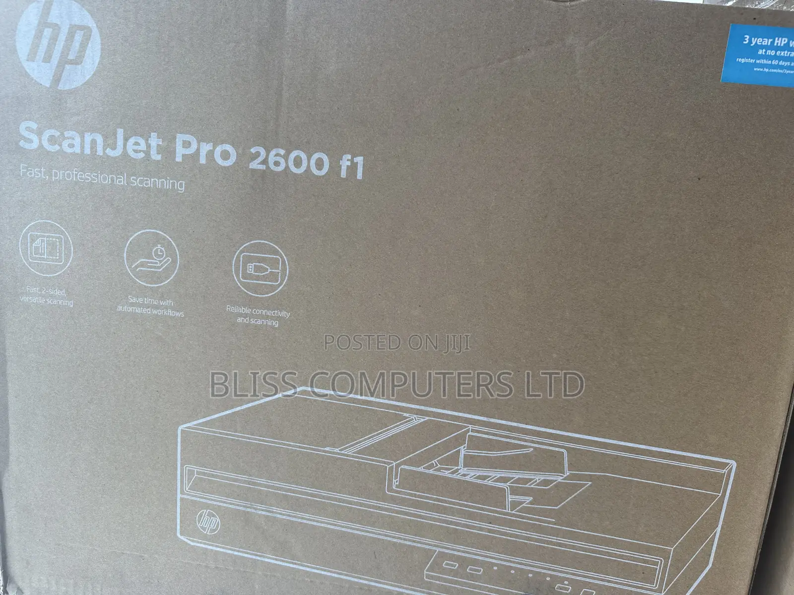 Hp Scanjet Pro 2600 F1 Scanner