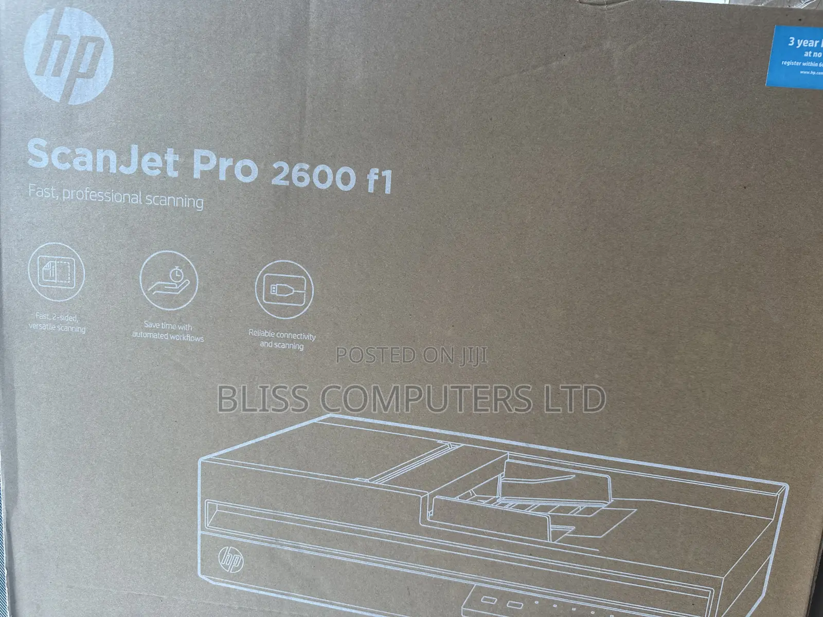 Hp Scanjet Pro 2600 F1 Scanner