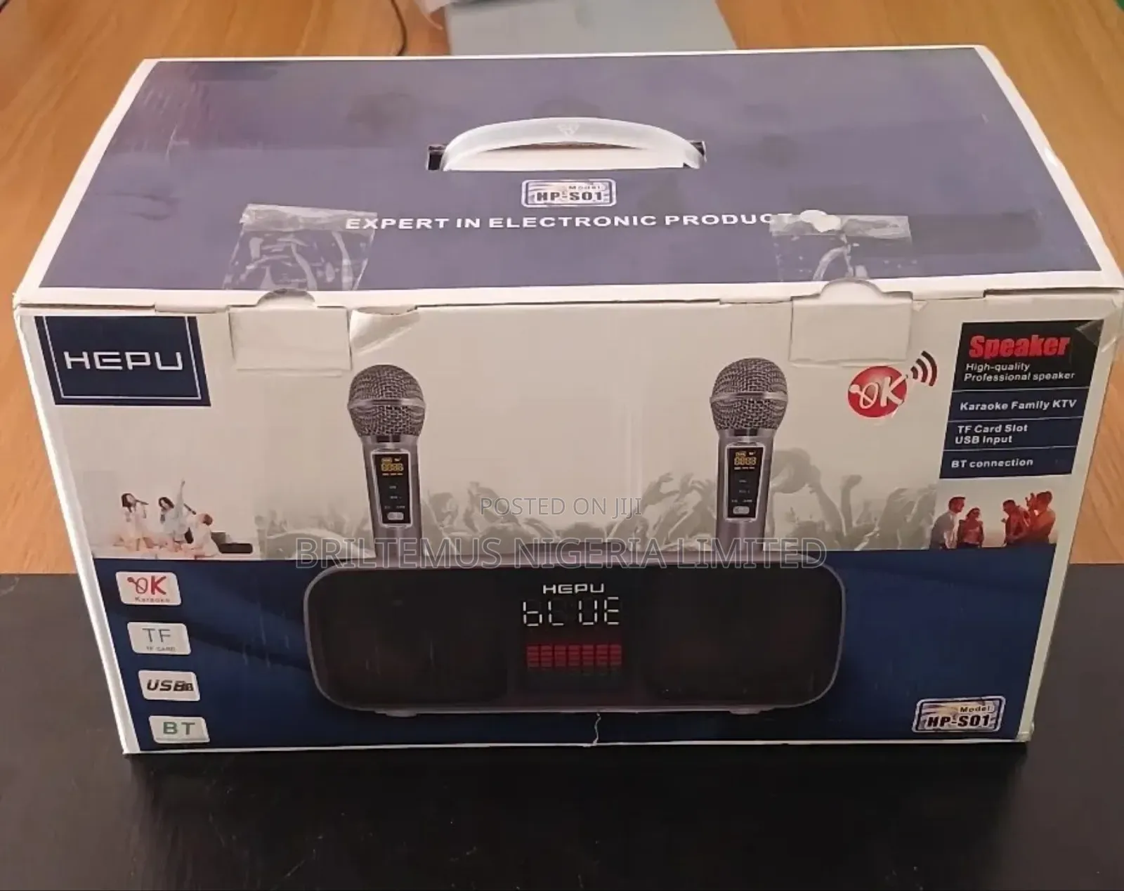 Hepu Speaker With Microphones
