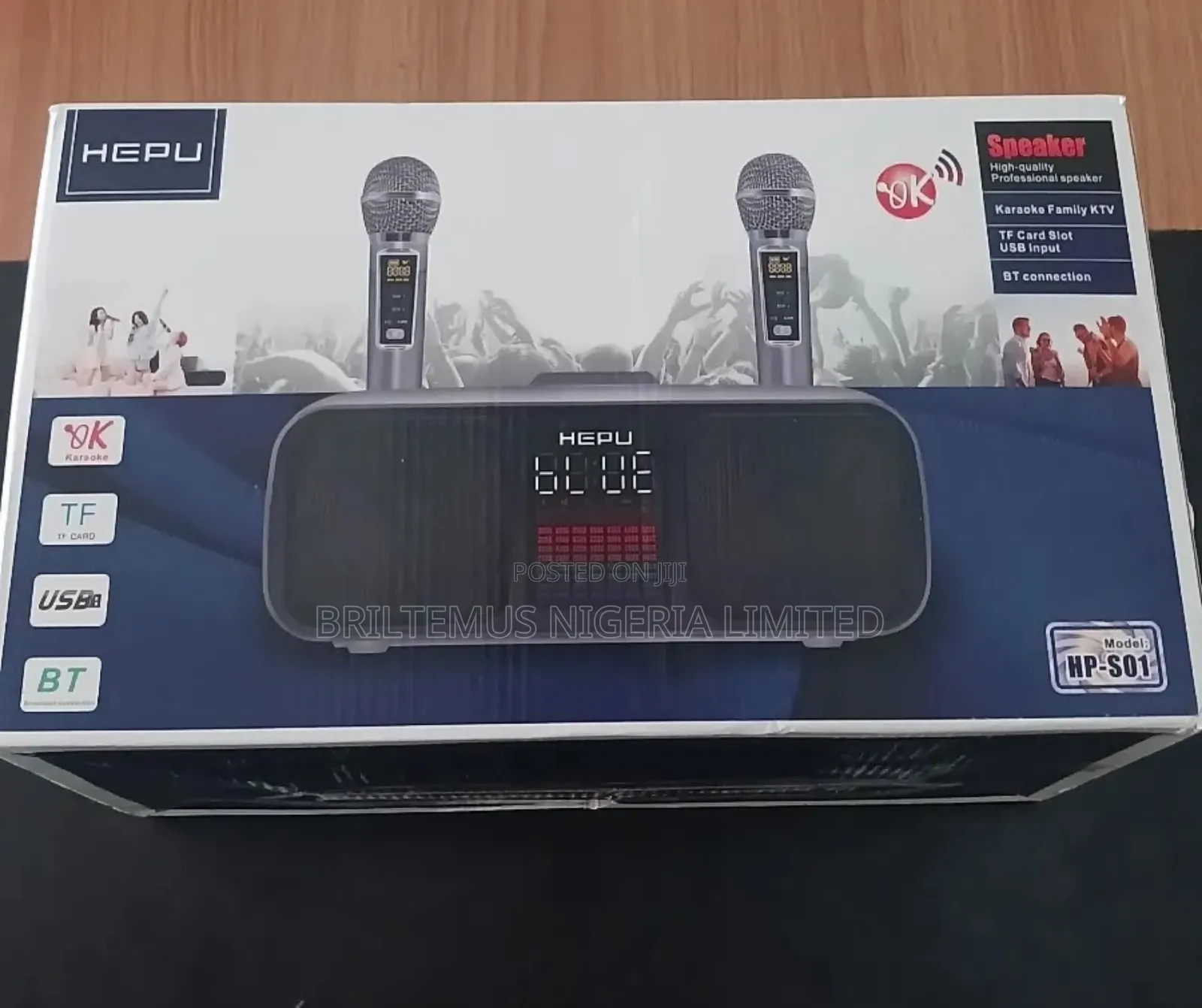 Hepu Speaker With Microphones