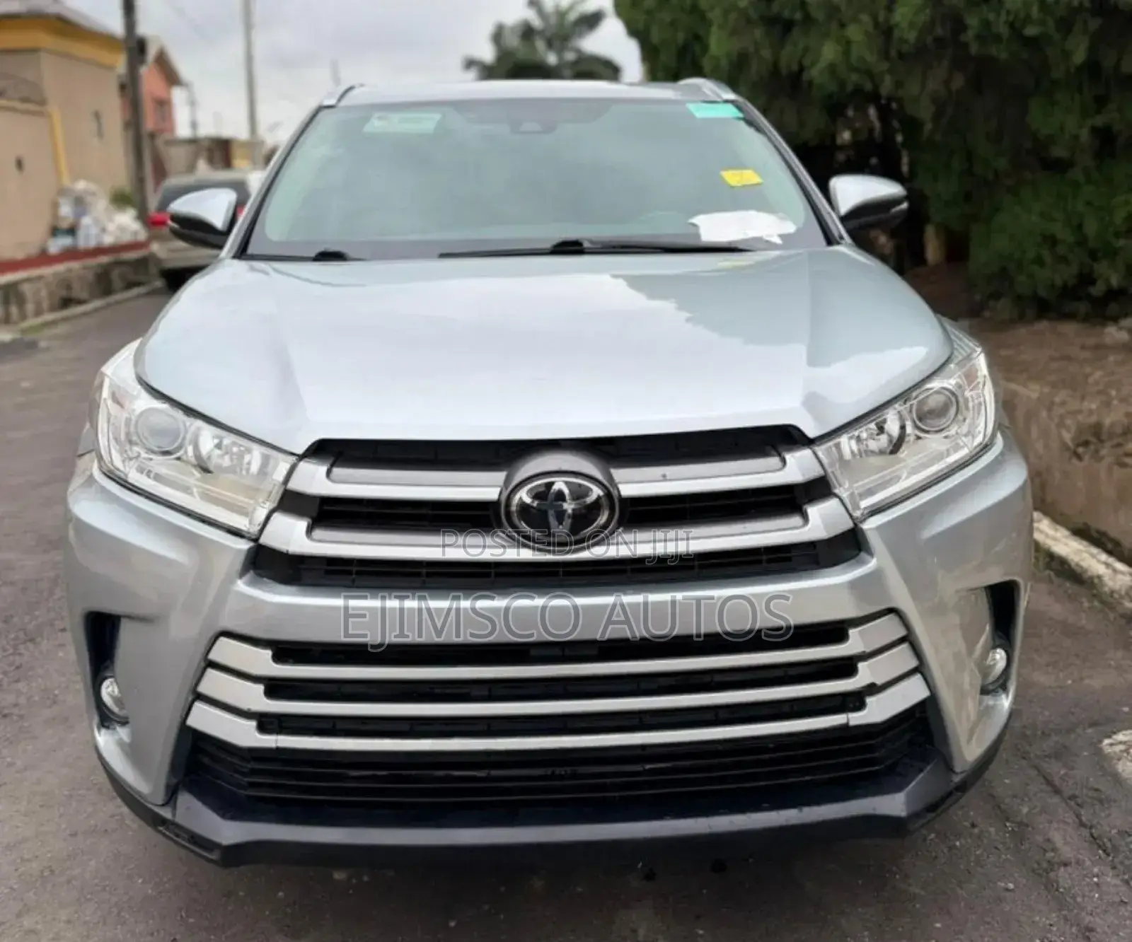 Complete Bumper and Accessories Highlander 2018 Model Including Headli