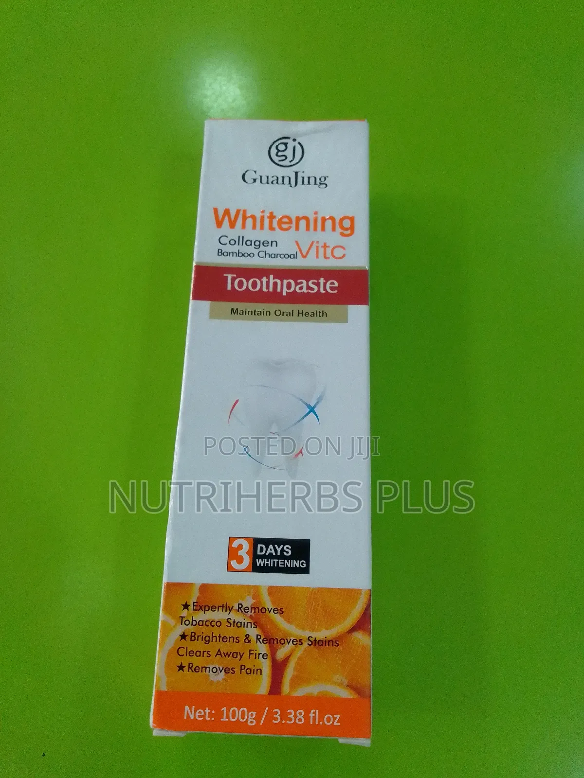 Guanjing Whitening Collagen Bamboo Charcoal Toothpaste