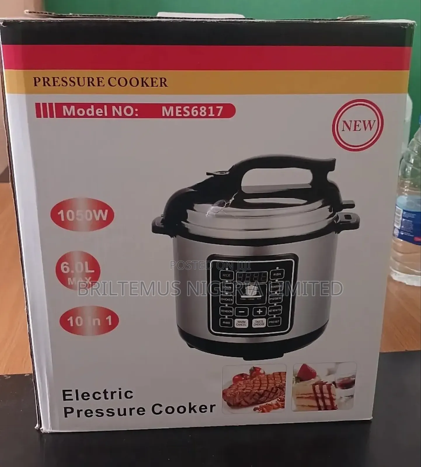 Pressure Cooker 10in1 6.0l 1050w