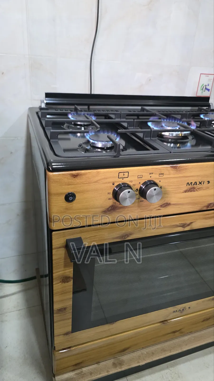 Maxi 60x90 Cooker - 5 Burners