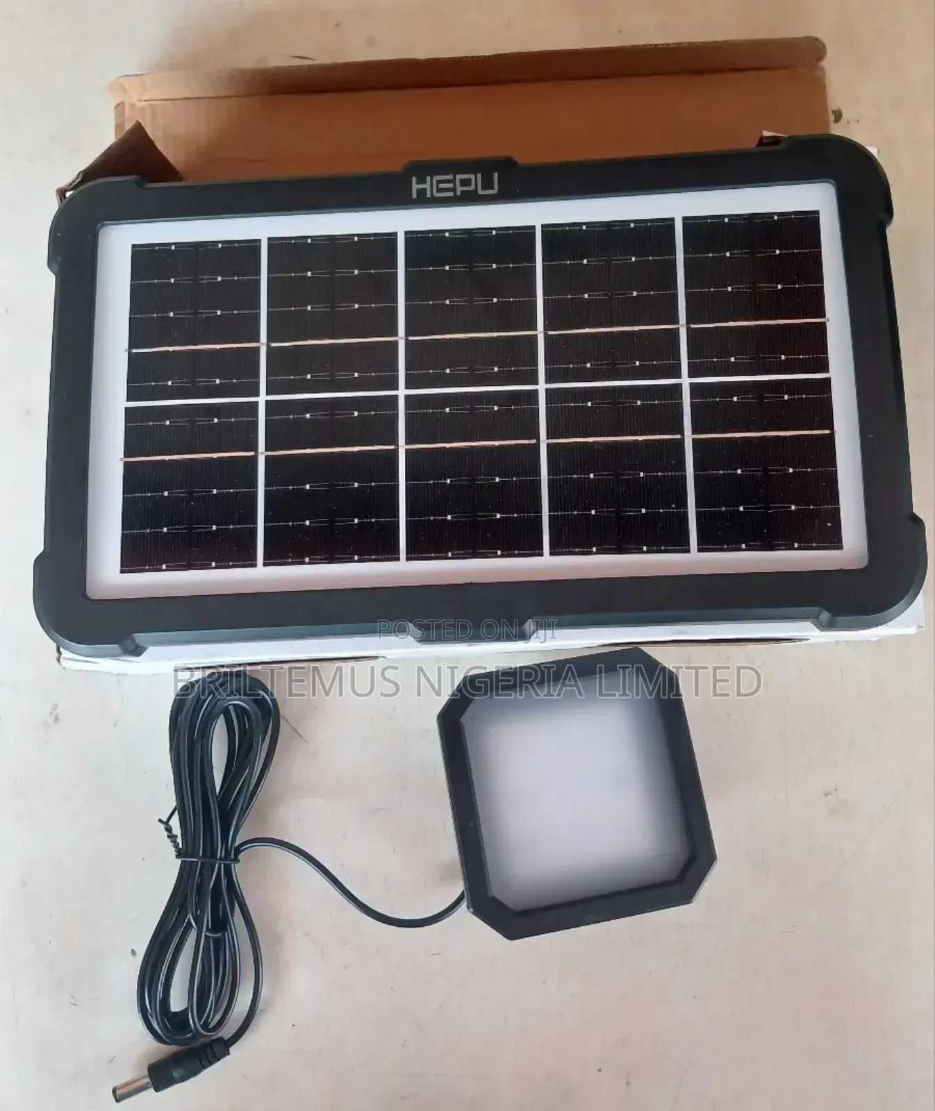 Hepu Solar System 1600mah With 1 Led Bulb