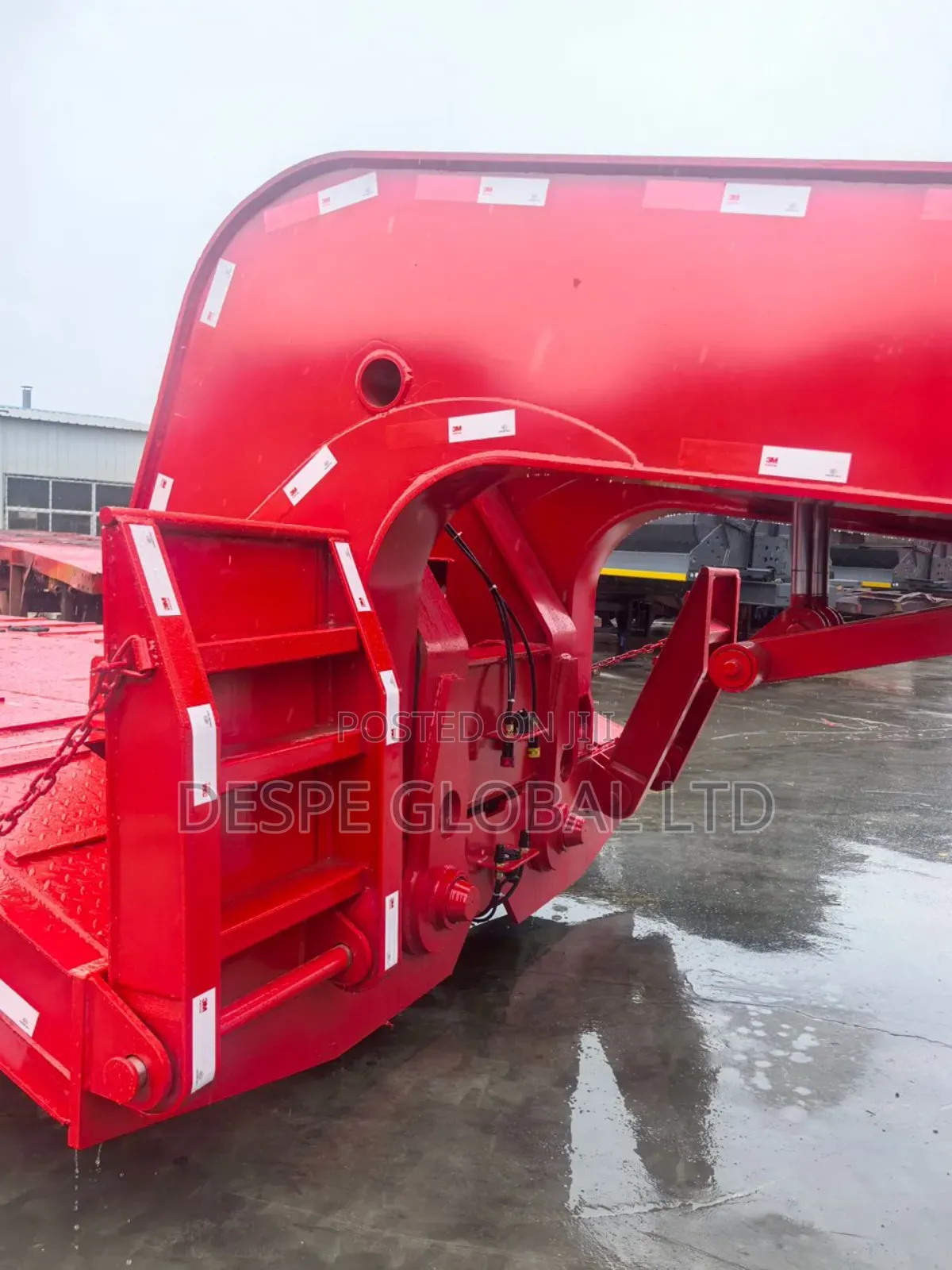 80ton Brand New Front Loader Lowbed With Discoupling Engine