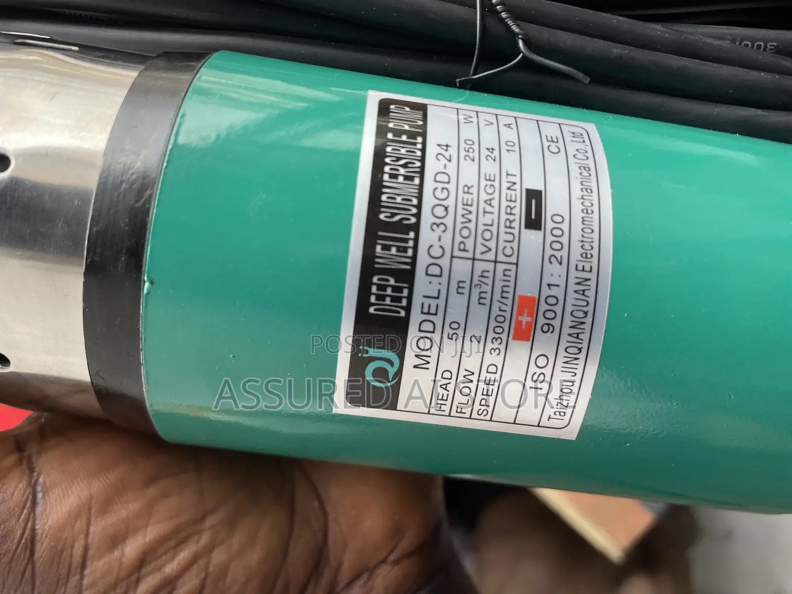 0.75hp Solar Submersible Water Pump