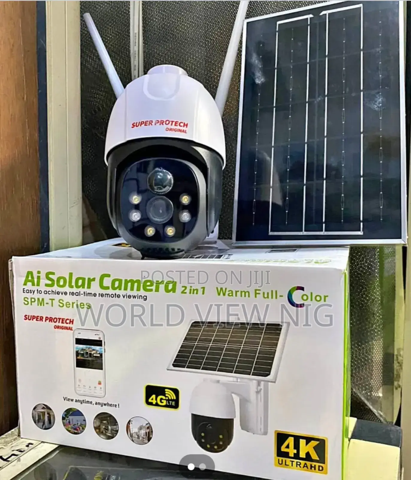 PTZ Solar Security Camera
