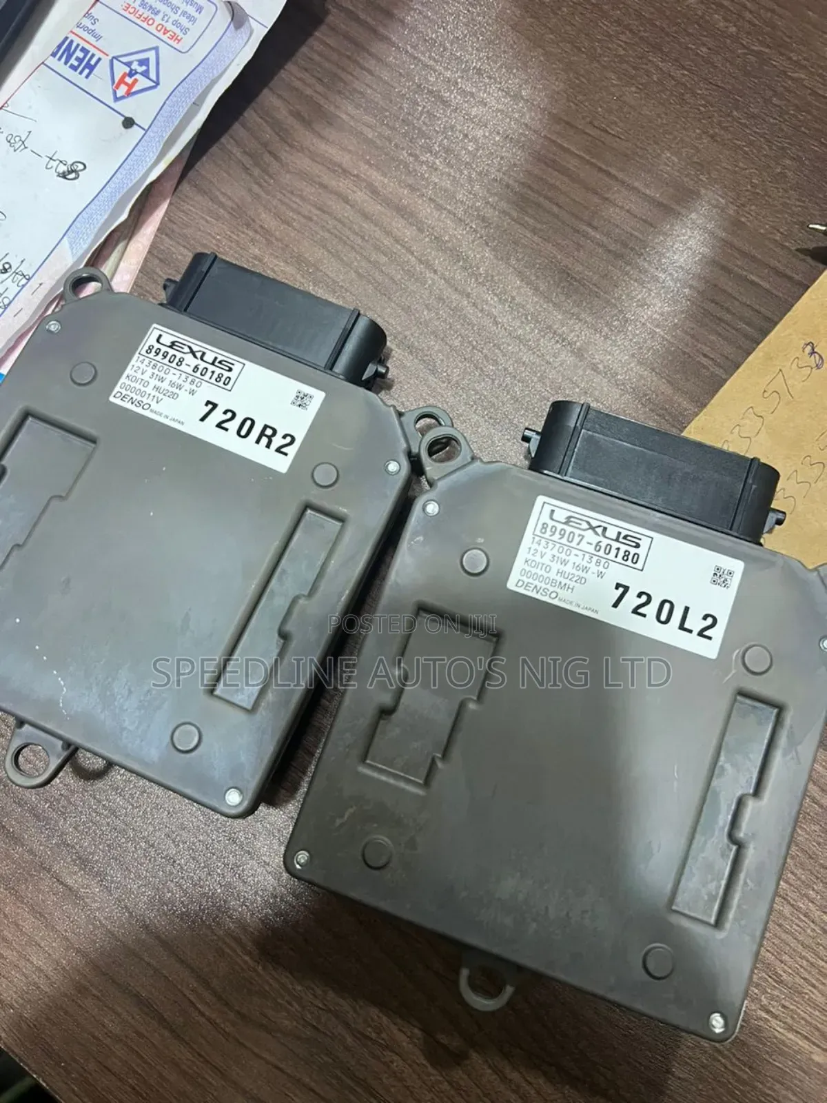 Head Lamp Charger Set Lexus Lx600 2023/2024 Model