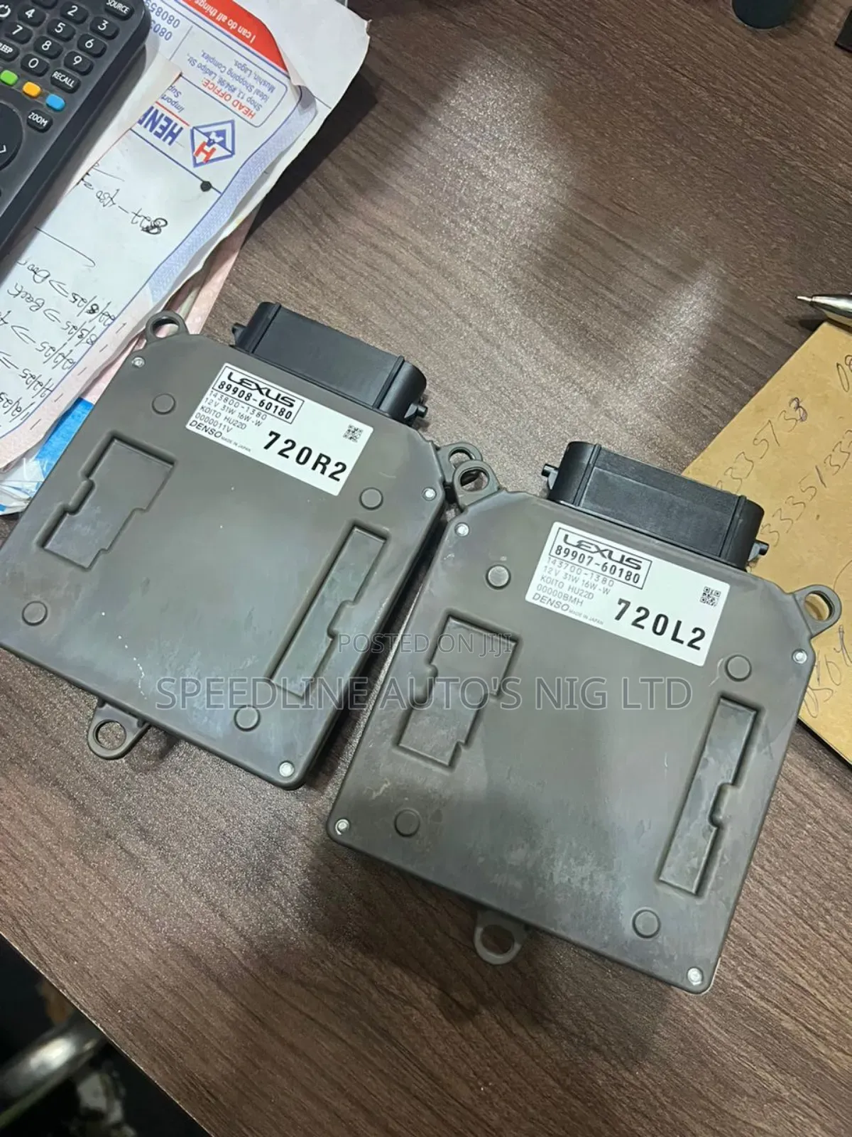 Head Lamp Charger Set Lexus Lx600 2023/2024 Model