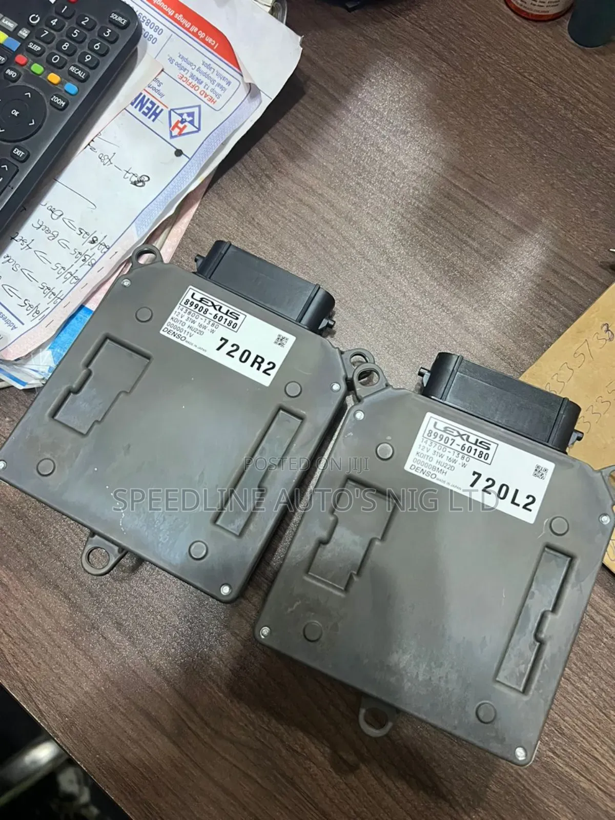 Head Lamp Charger Set Lexus Lx600 2023/2024 Model