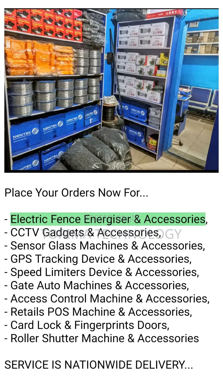 Electric Fence Items & Accessories