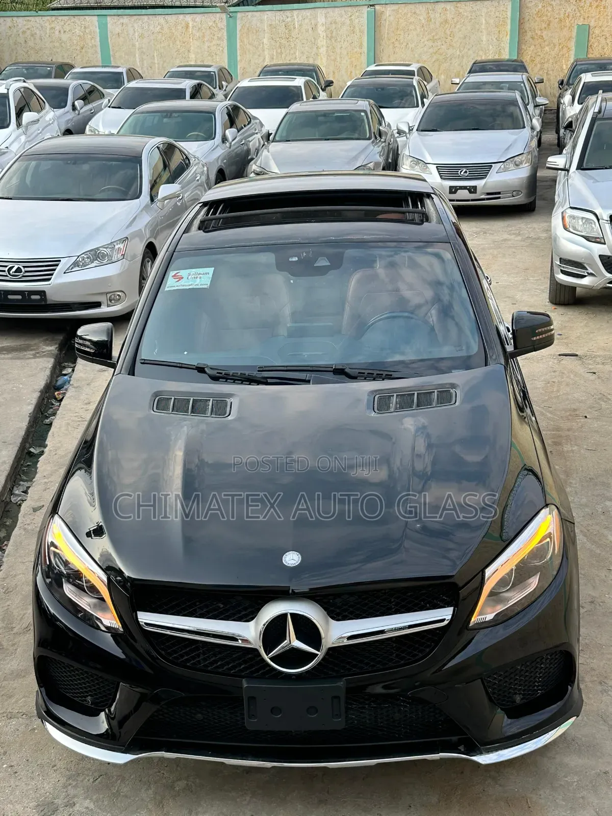 Gle450 Coupe 2017 W292 Panoramic Roof Glass Available