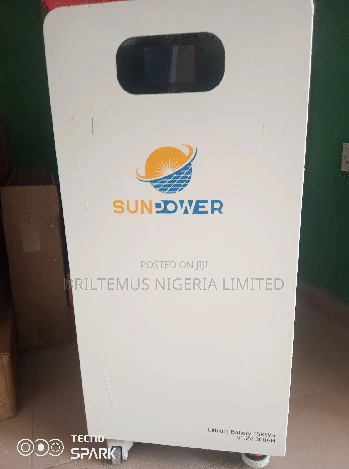 15kva Sun Power Lithium Battery